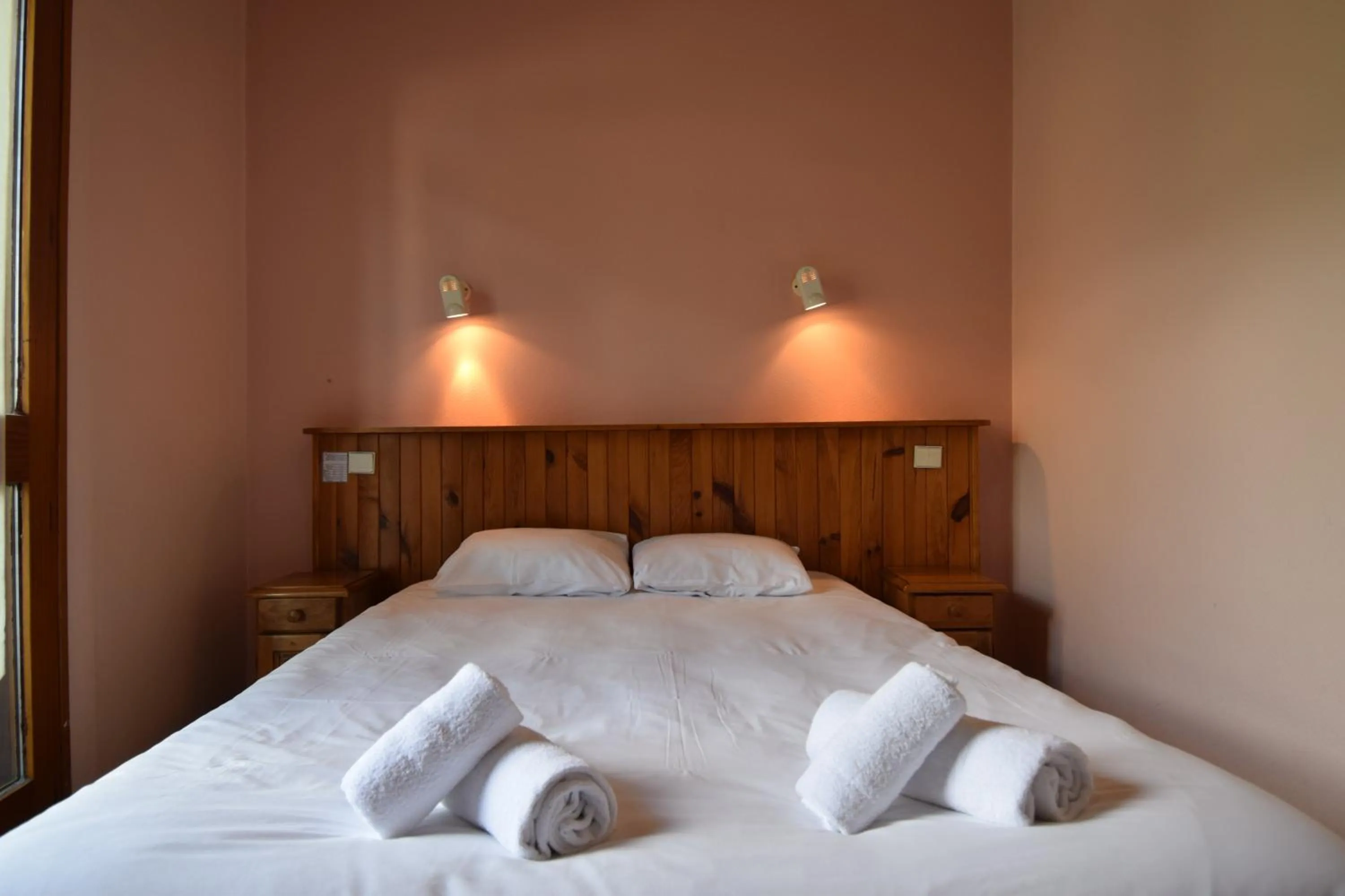 Bed in Hôtel Le MontBlanc