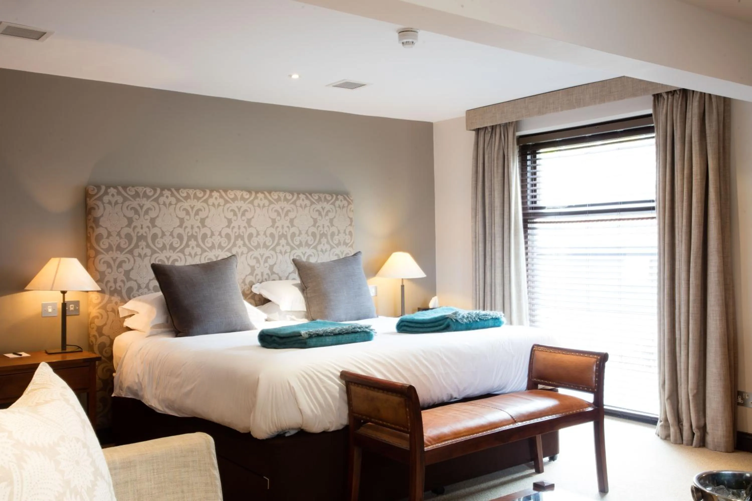 Bedroom, Bed in Barnham Broom Hotel, Golf & Spa