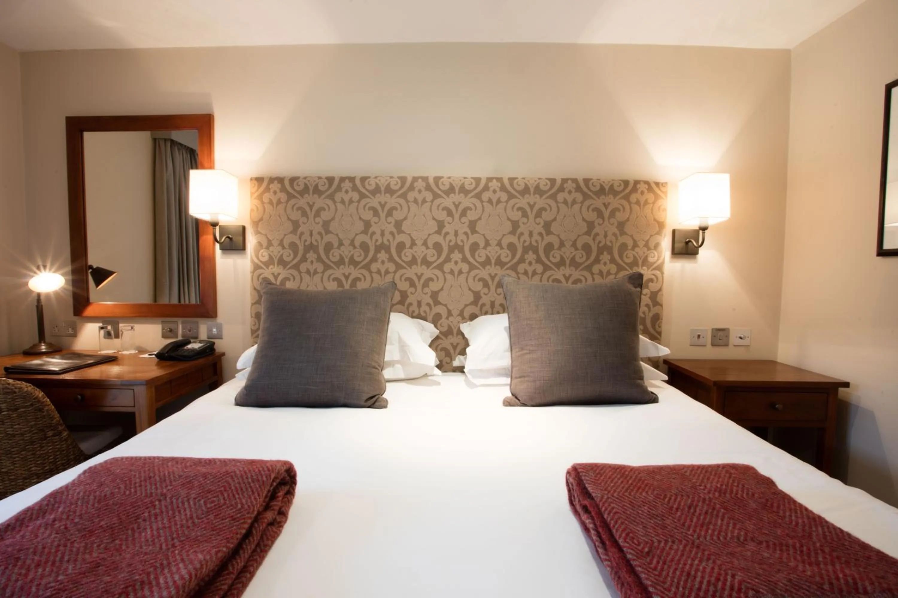 Bedroom, Bed in Barnham Broom Hotel, Golf & Spa