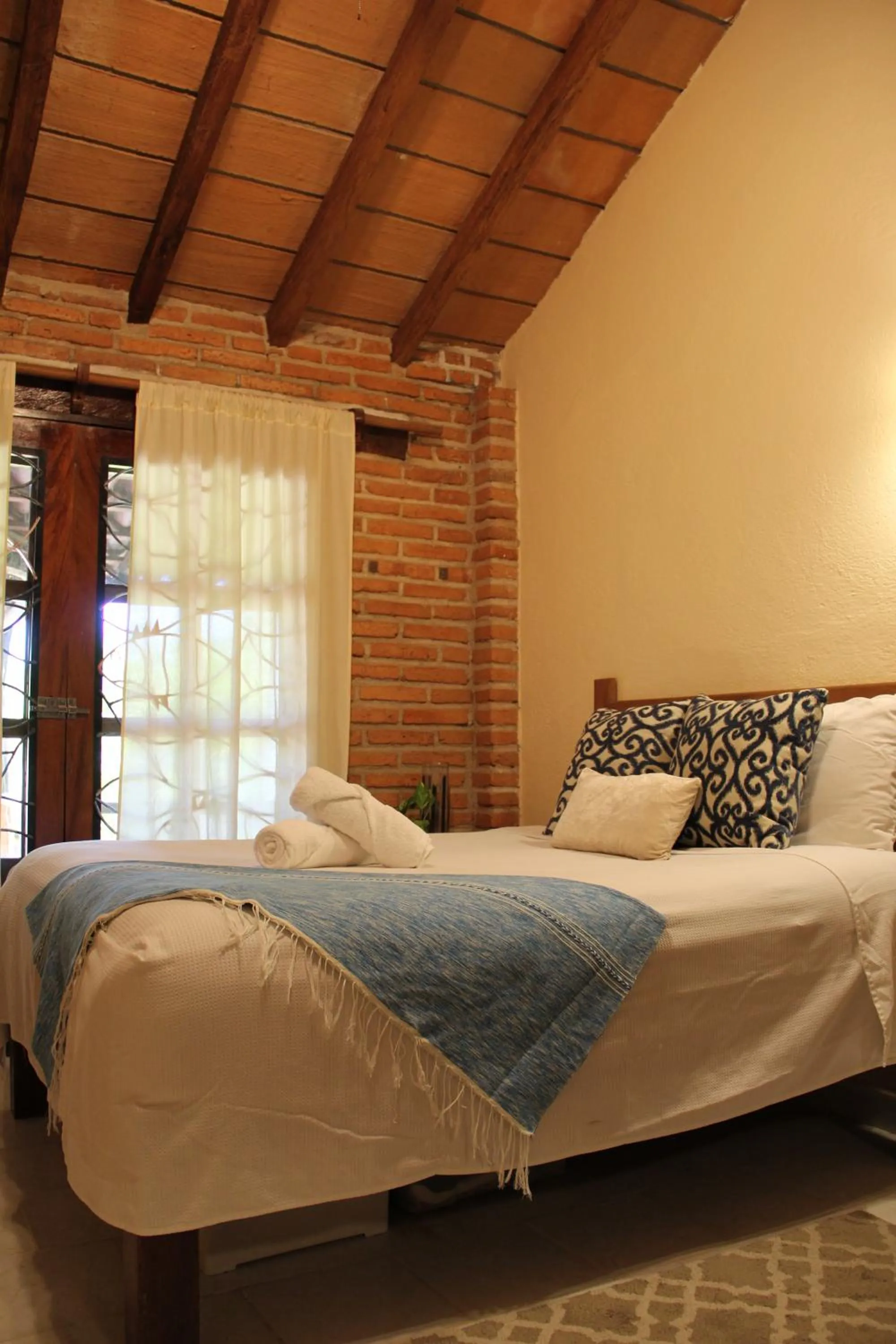 Bed in Villas Vista Suites Sayulita