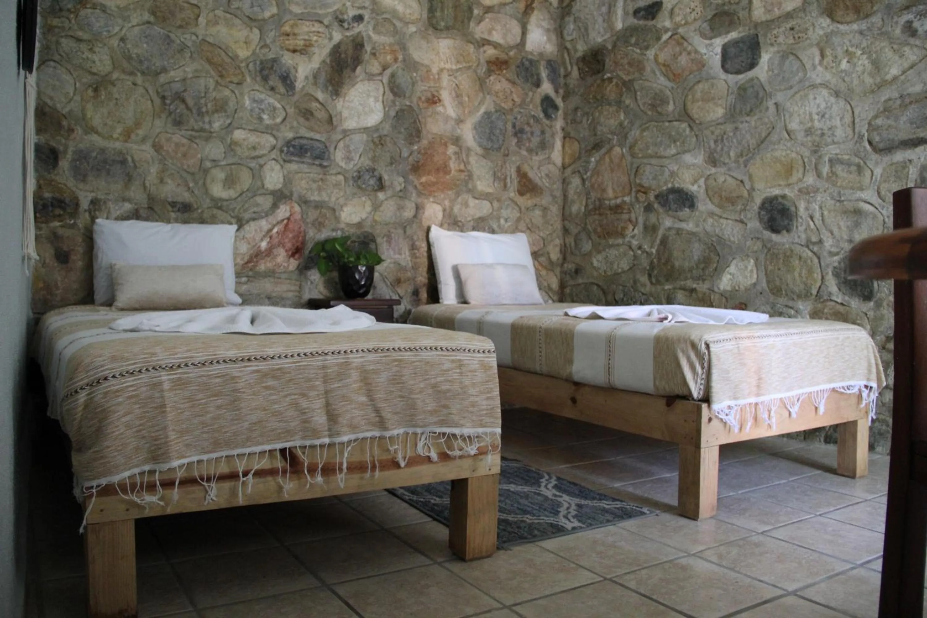 Bed in Villas Vista Suites Sayulita