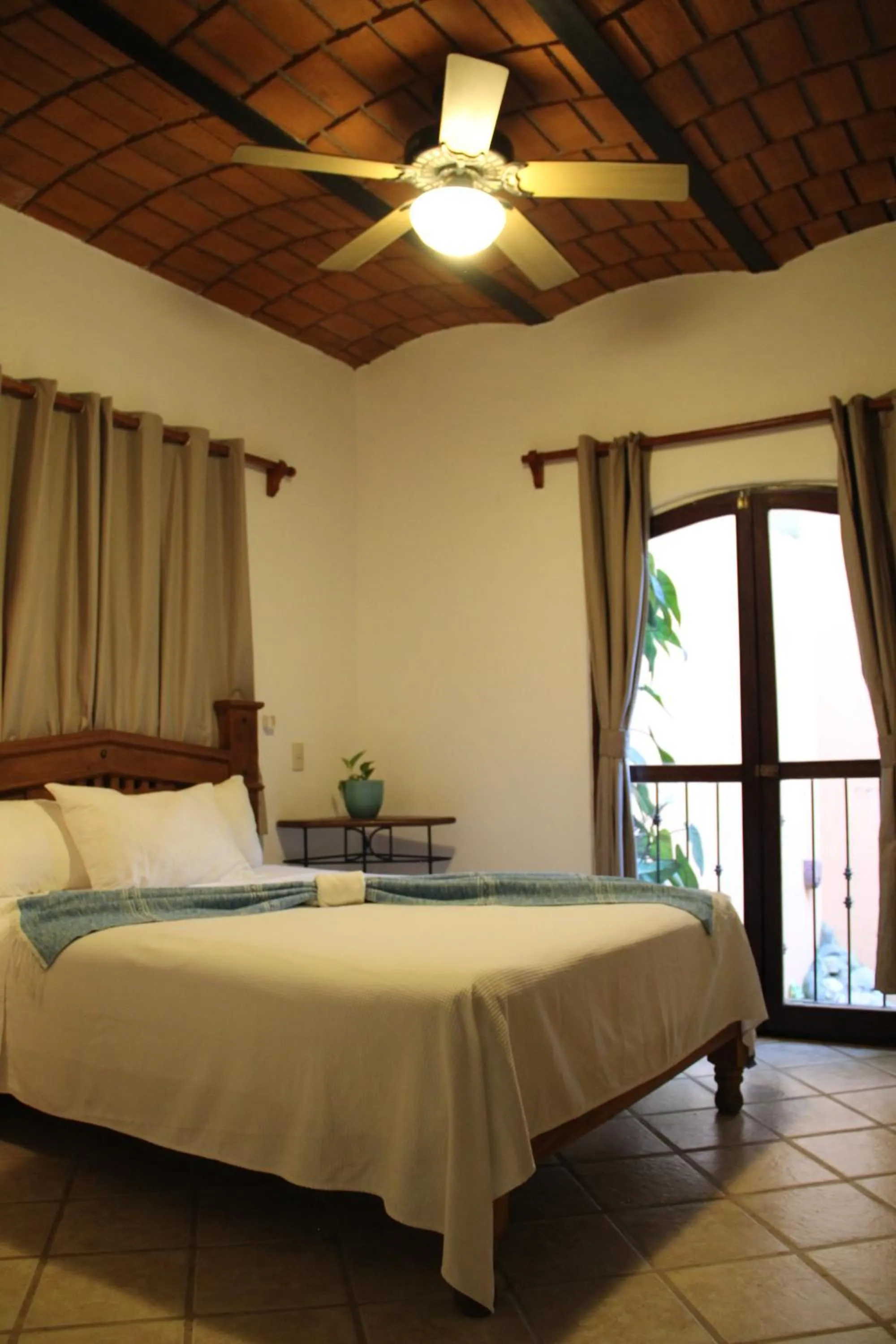 Bed in Villas Vista Suites Sayulita