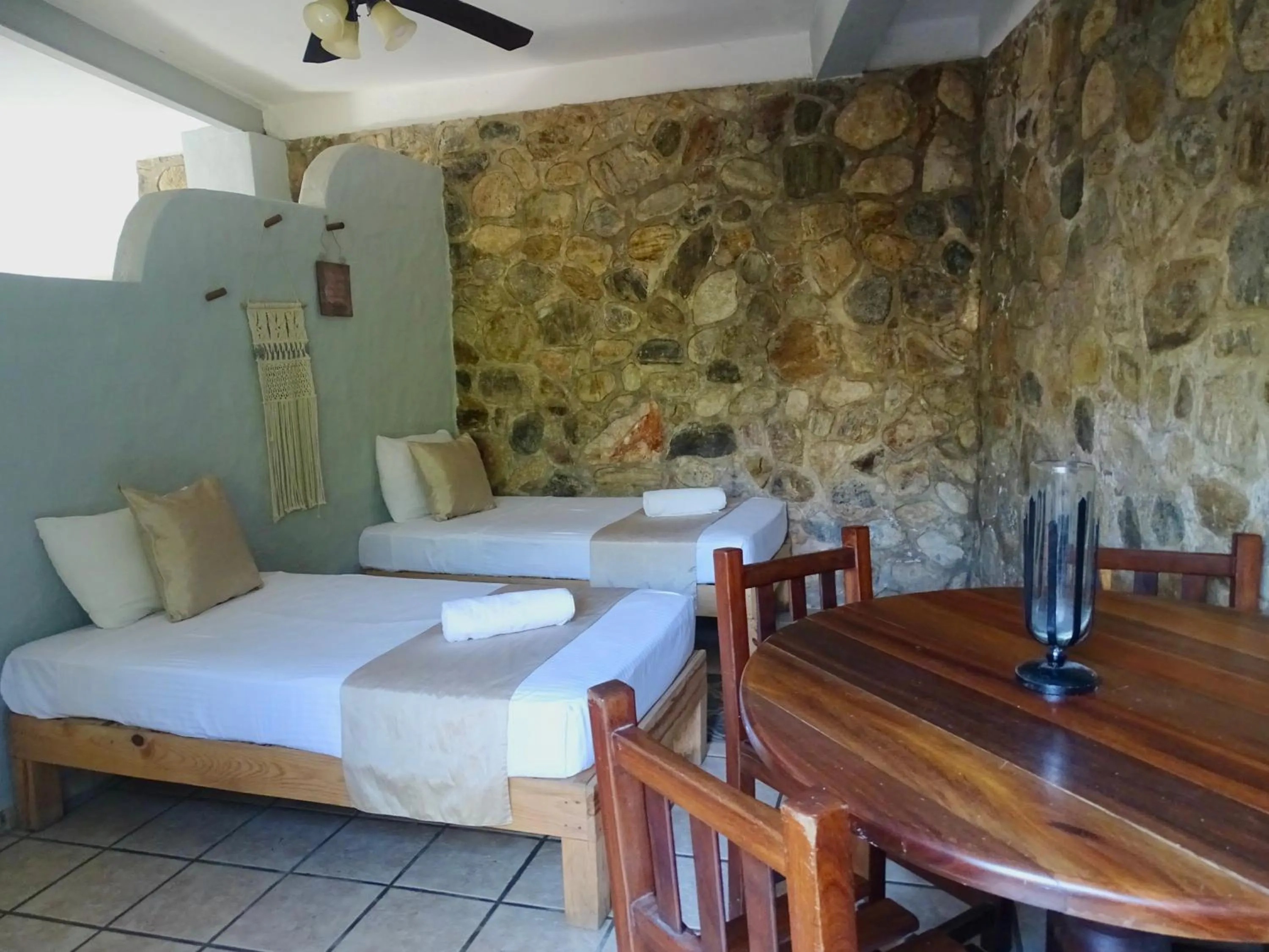 Bed in Villas Vista Suites Sayulita