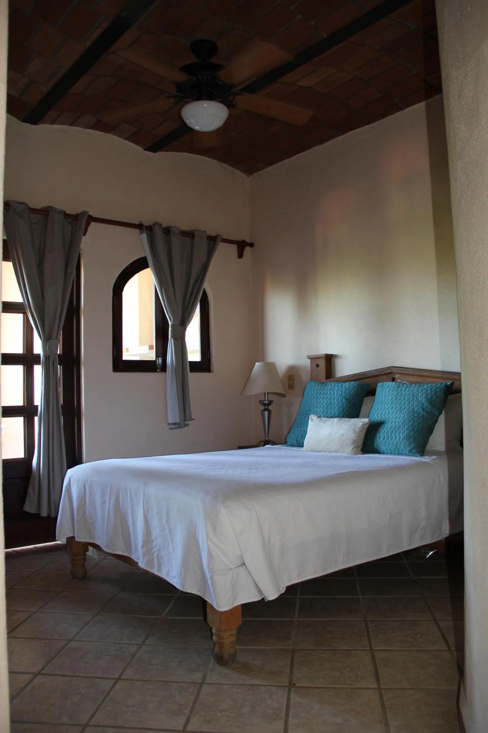 Bed in Villas Vista Suites Sayulita