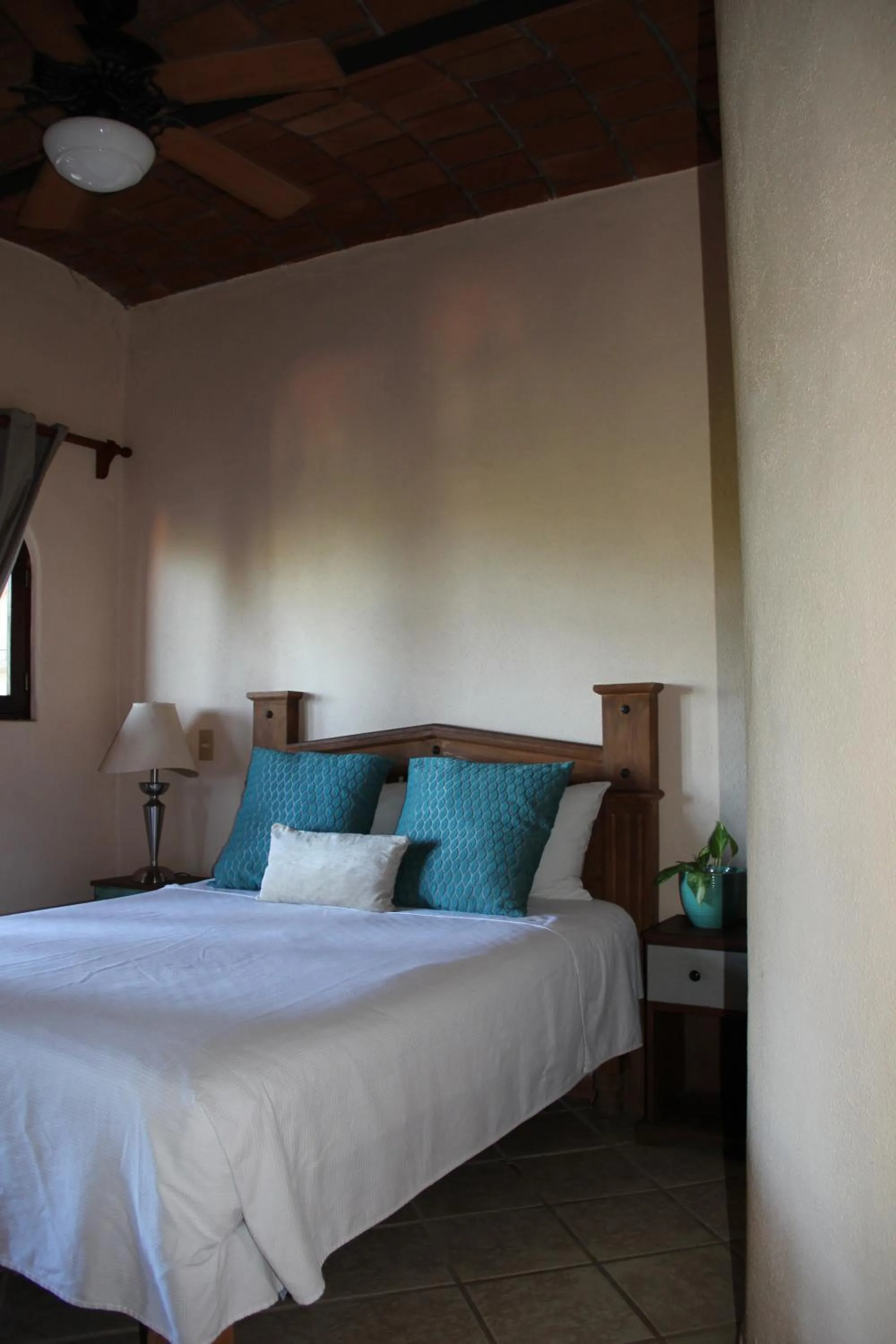 Bed in Villas Vista Suites Sayulita