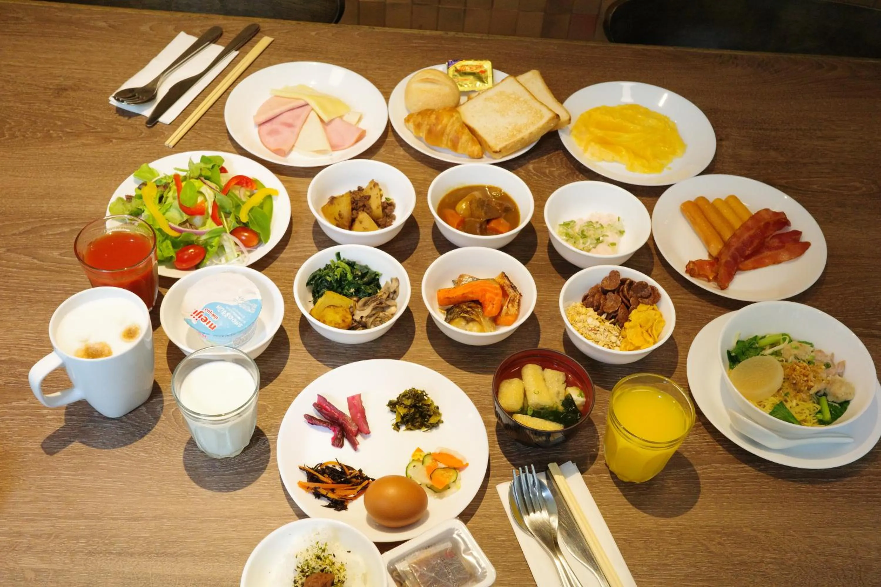 Breakfast in Sotetsu Grand Fresa Bangkok