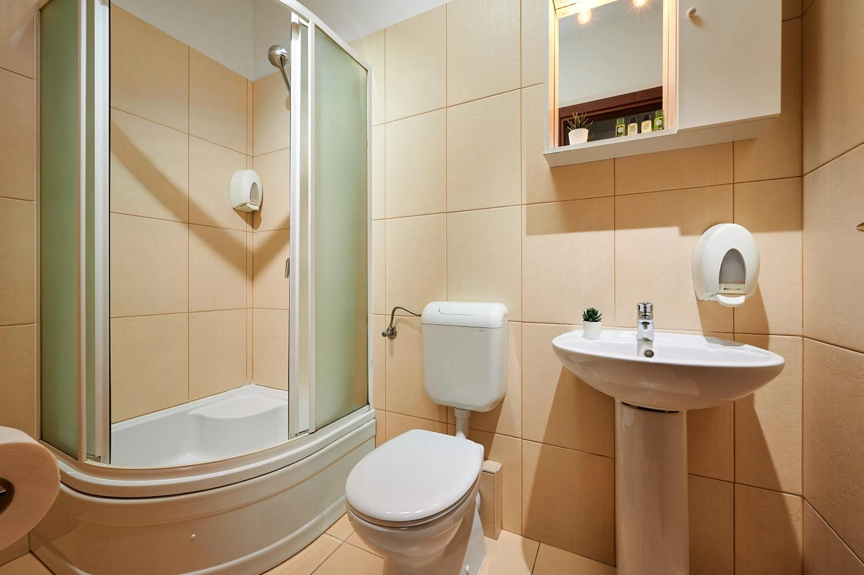 Shower in Villa Olea