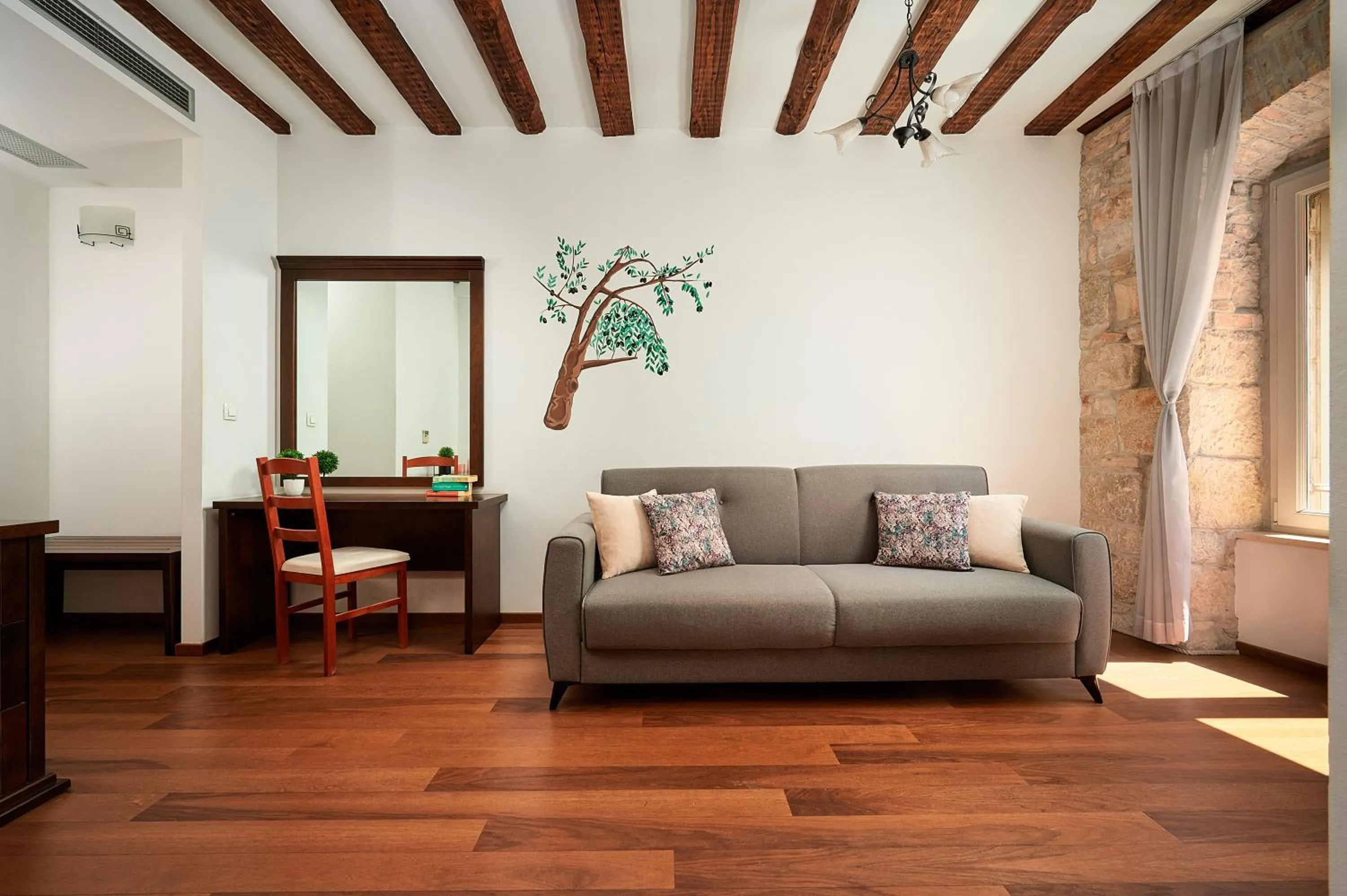 Living room in Villa Olea