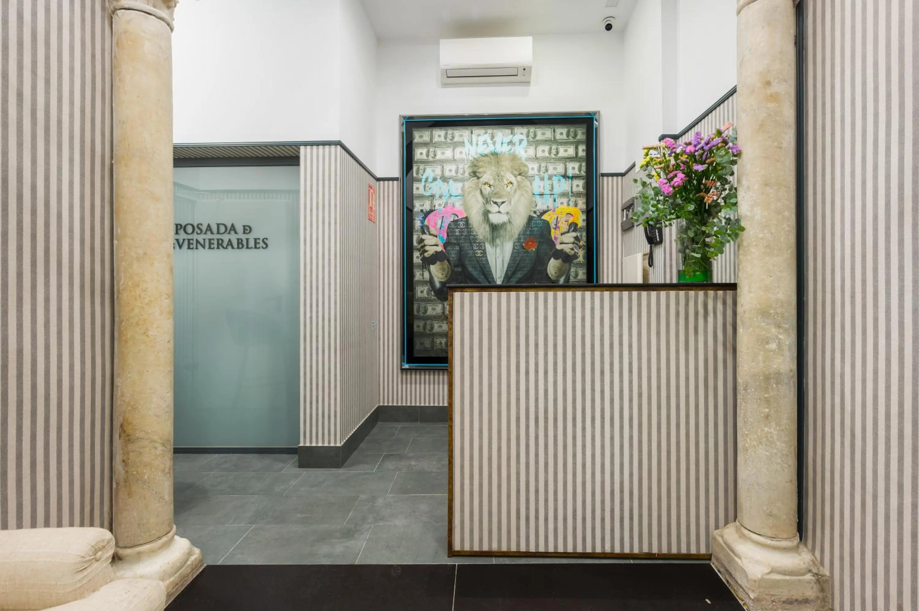 Lobby or reception in Posada de los Venerables