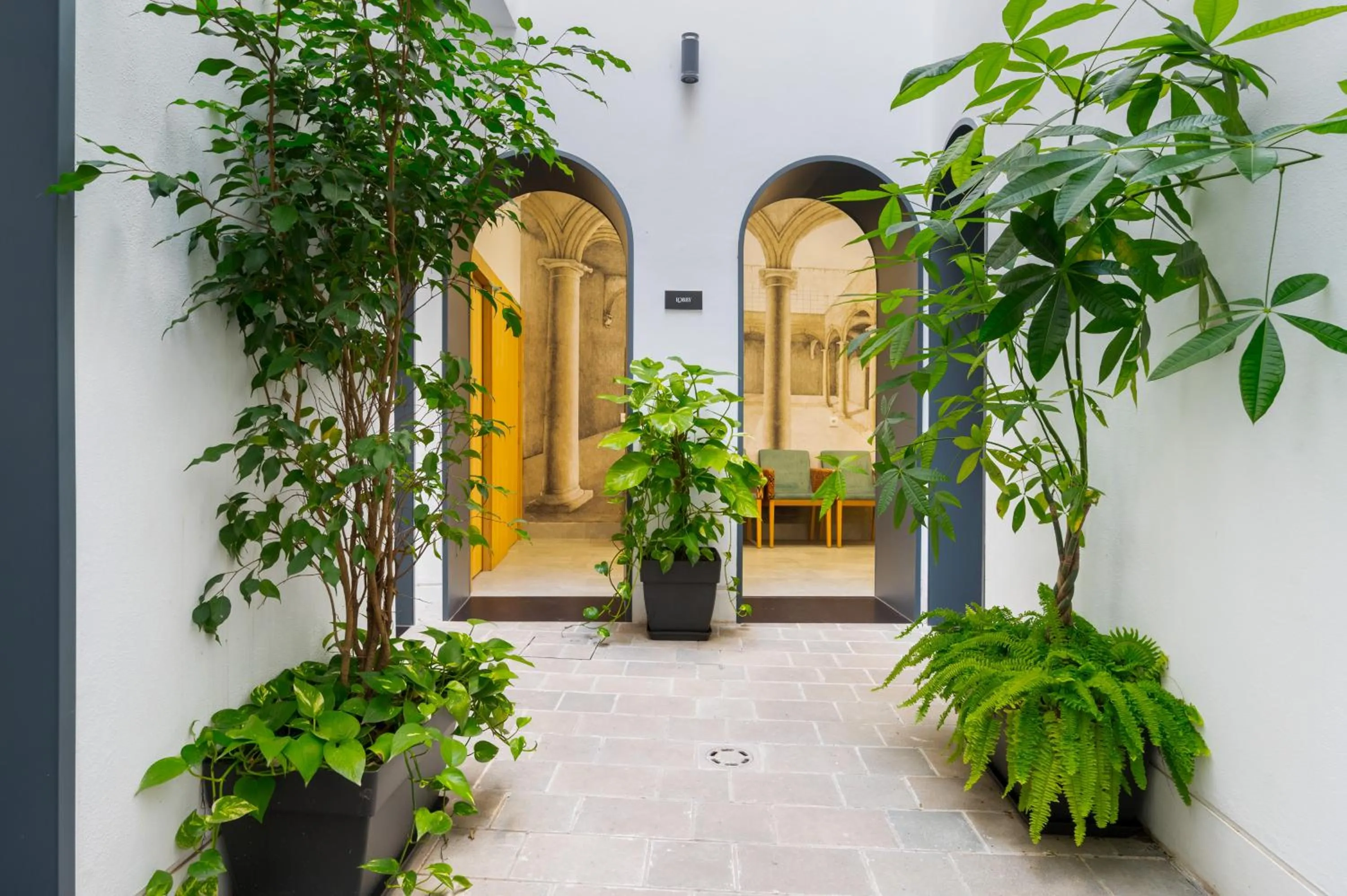 Garden in Posada de los Venerables