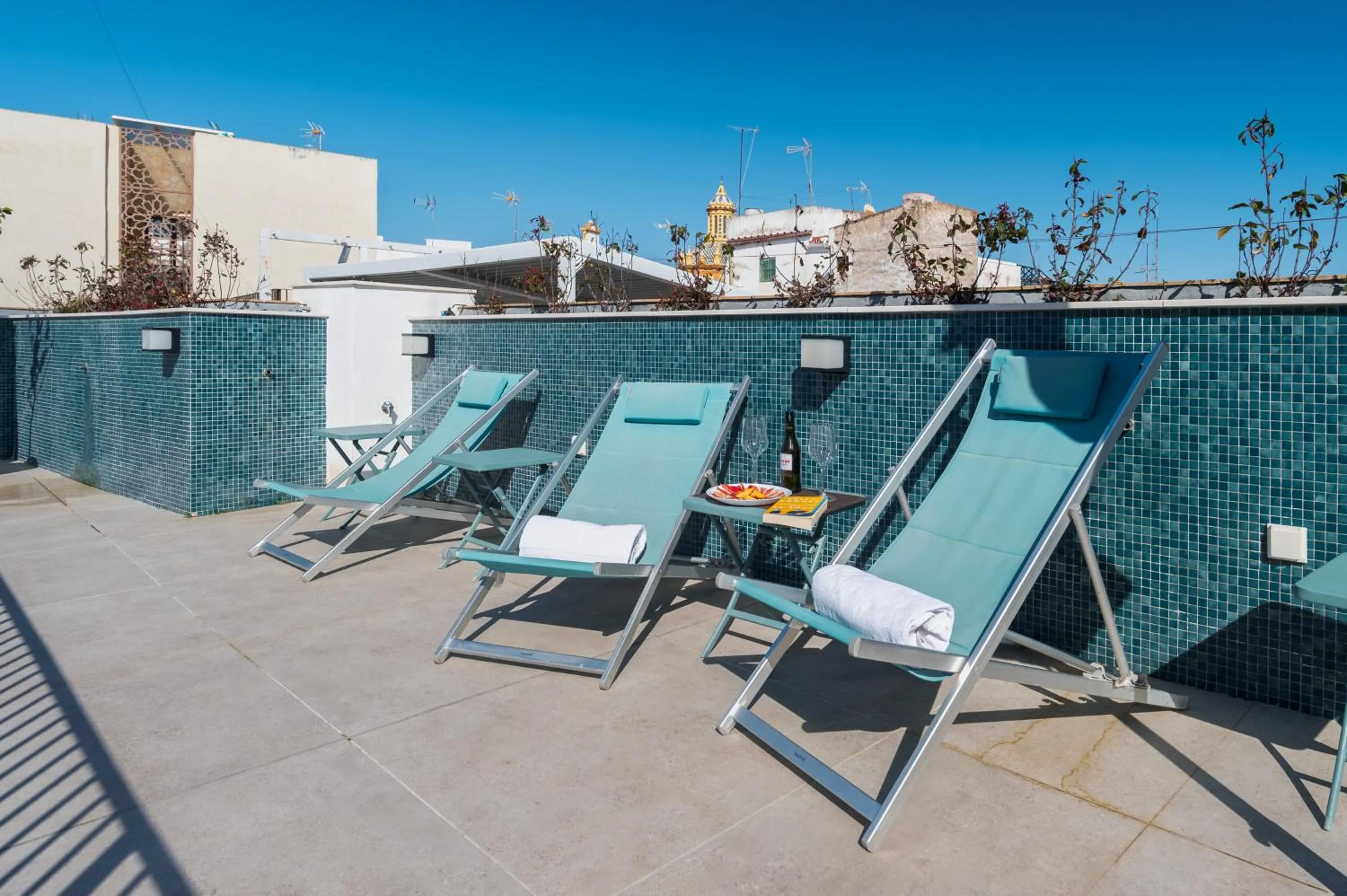 View (from property/room) in Posada de los Venerables