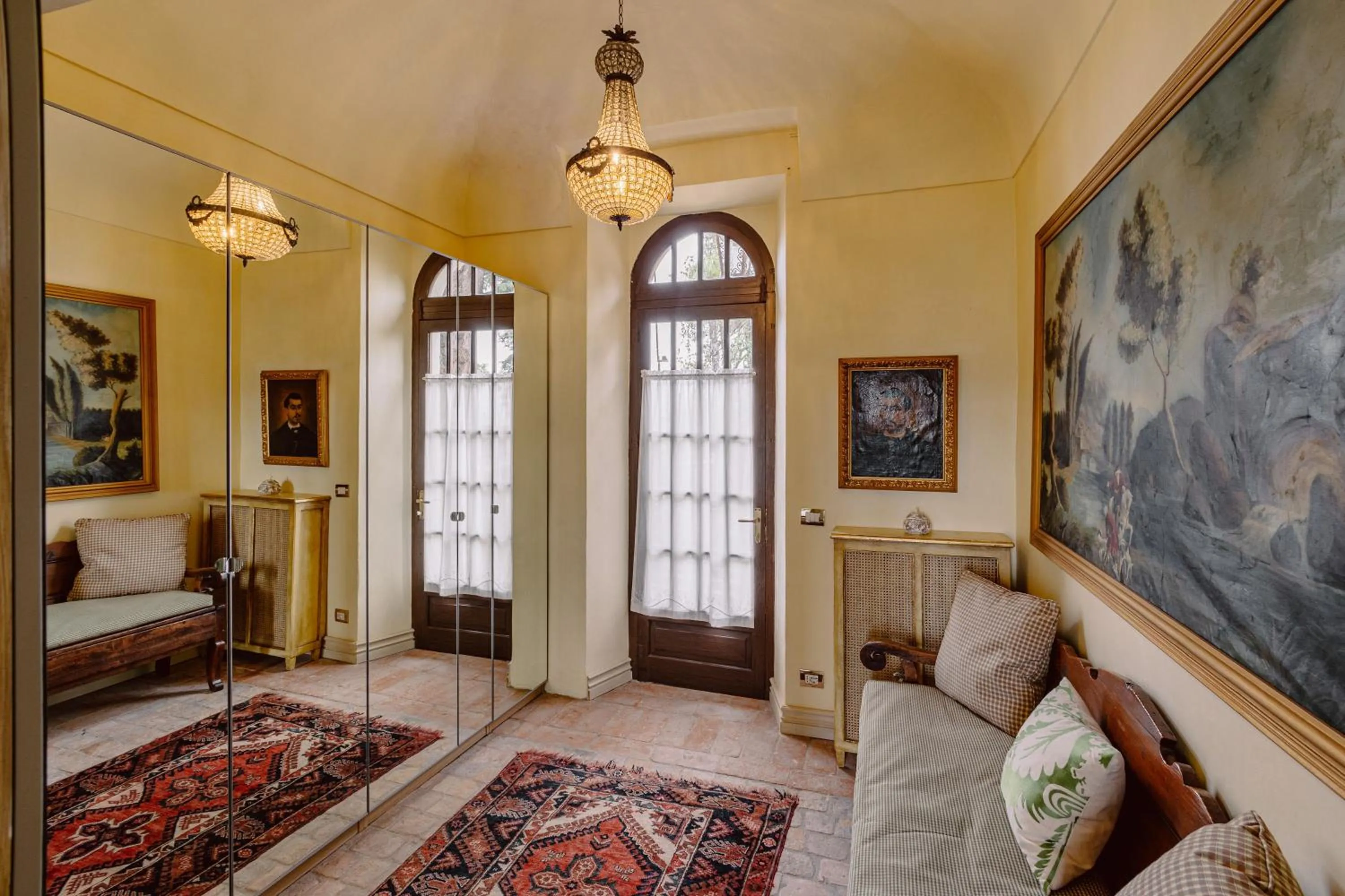 Bed in Castello di Casalborgone, Luxury Italian Castle Hotel