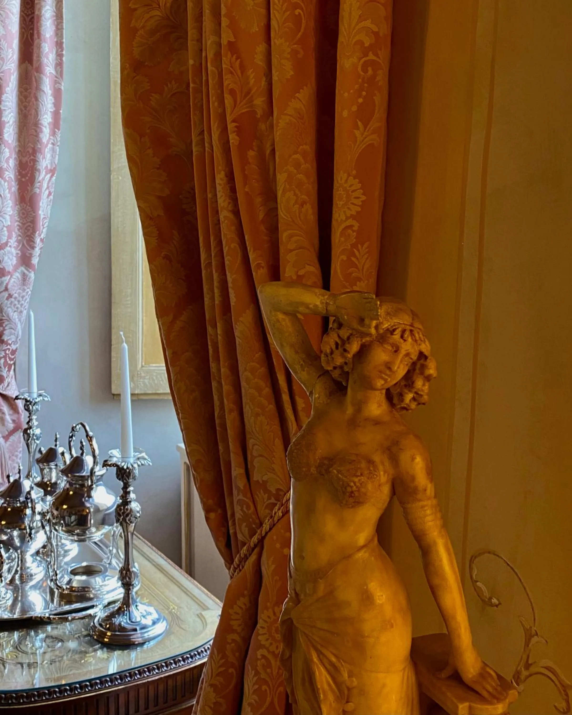 Decorative detail in Castello di Casalborgone, Luxury Italian Castle Hotel