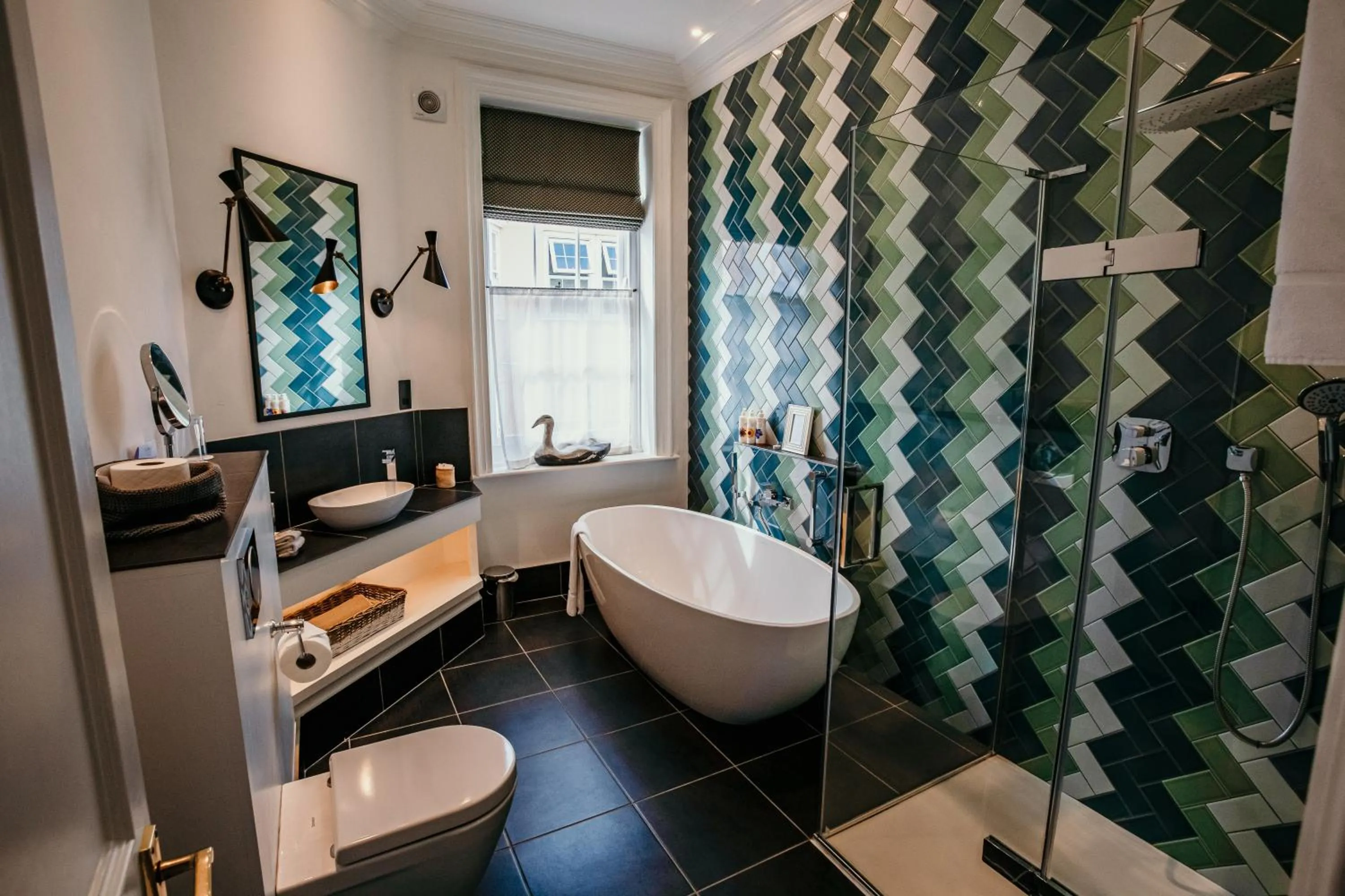 Bathroom in The George Hotel and Beach Club