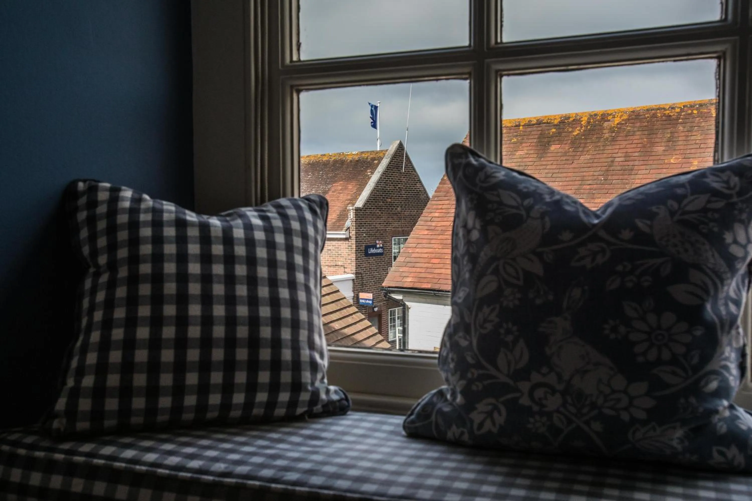 Seating area in The George Hotel and Beach Club