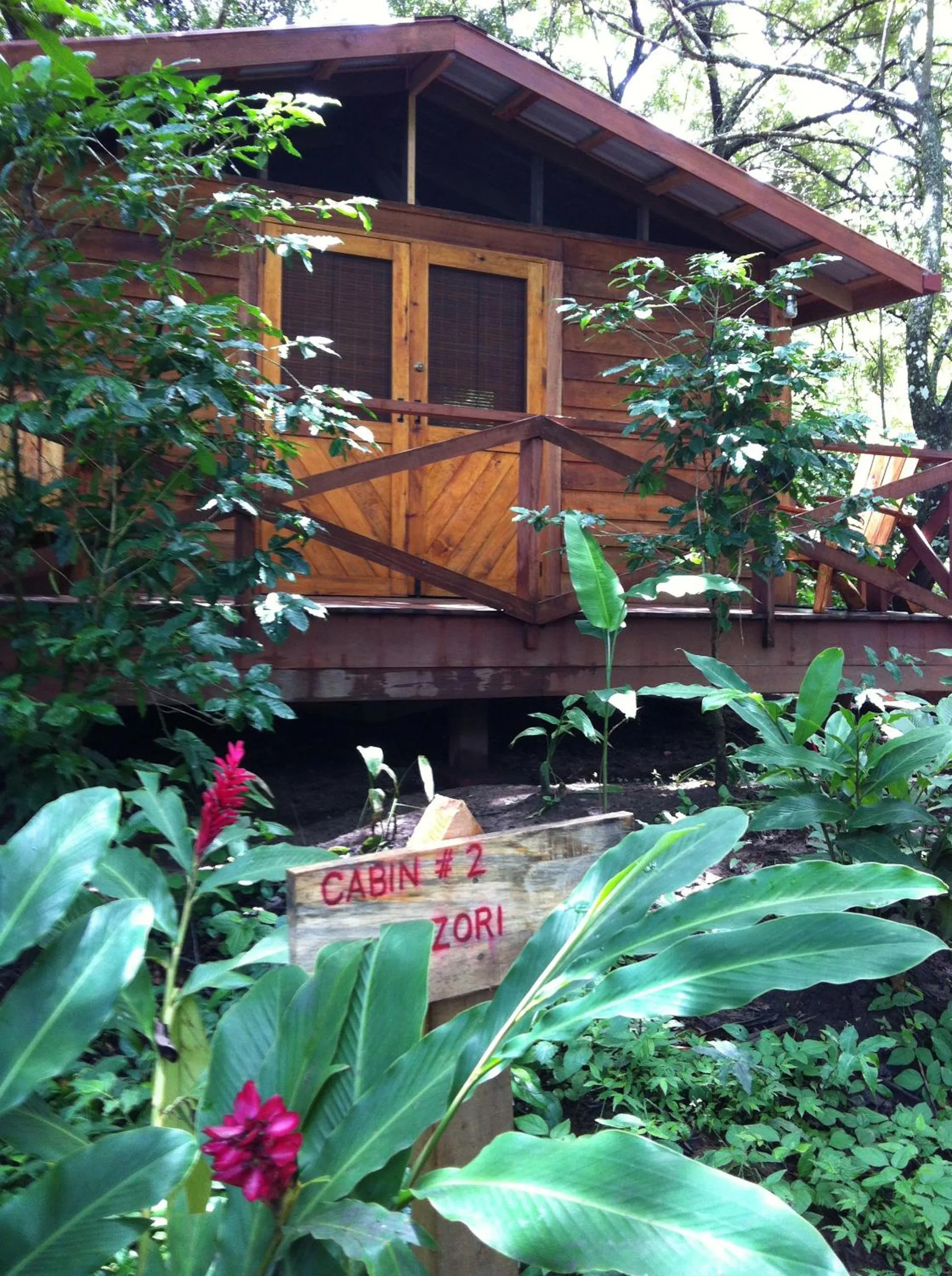 Balcony/Terrace in Mombacho Lodge