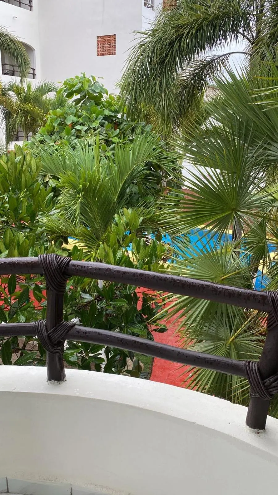 Balcony/Terrace in Hotel y Suites Los Encantos