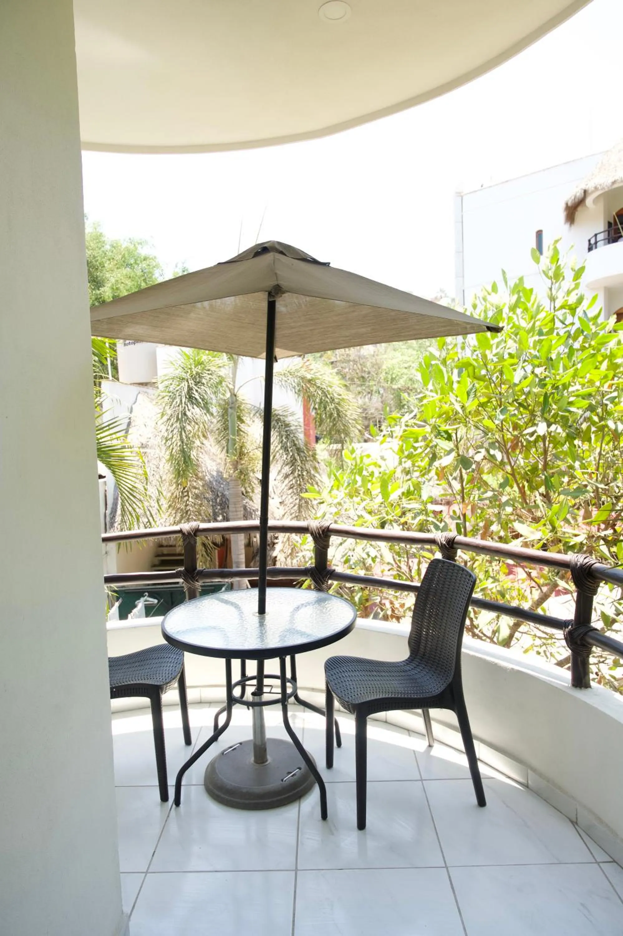 Balcony/Terrace in Hotel y Suites Los Encantos