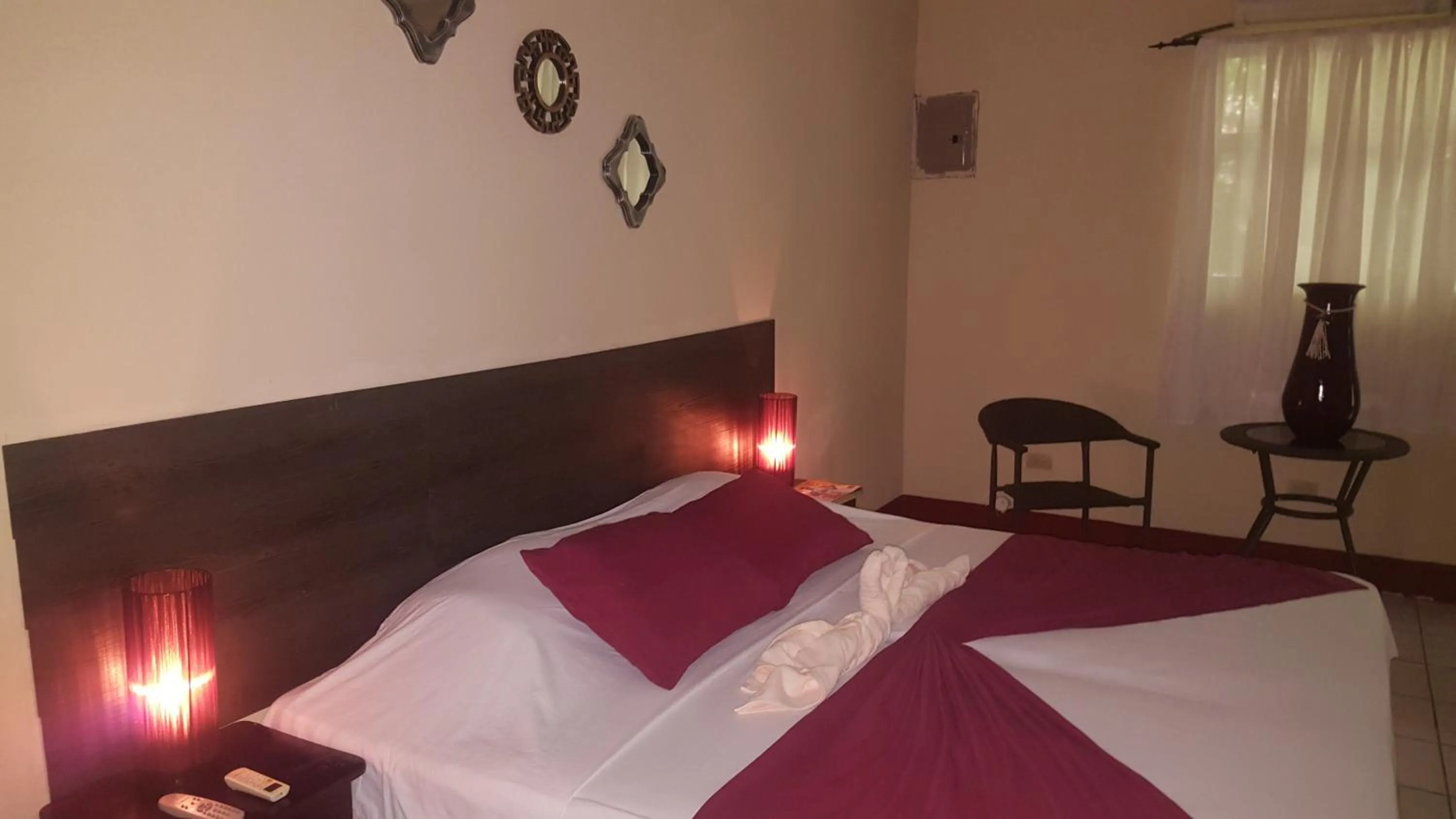 Bed in Hotel La Arboleda