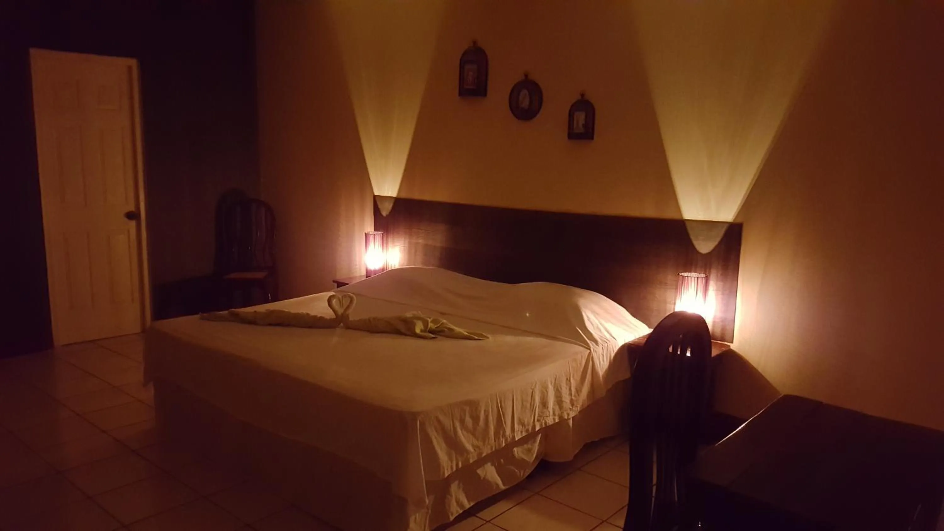 Bed in Hotel La Arboleda