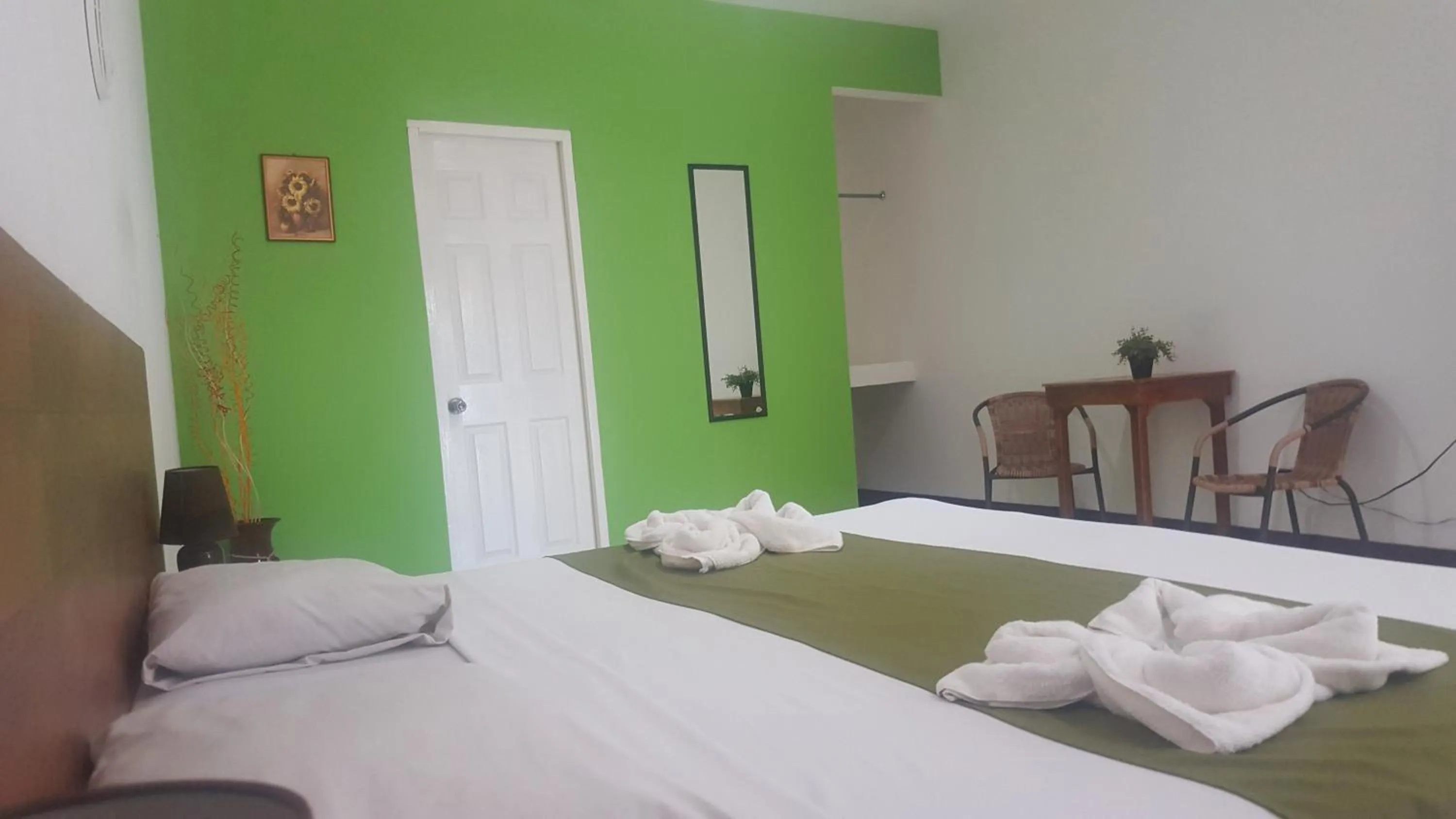 Bed in Hotel La Arboleda