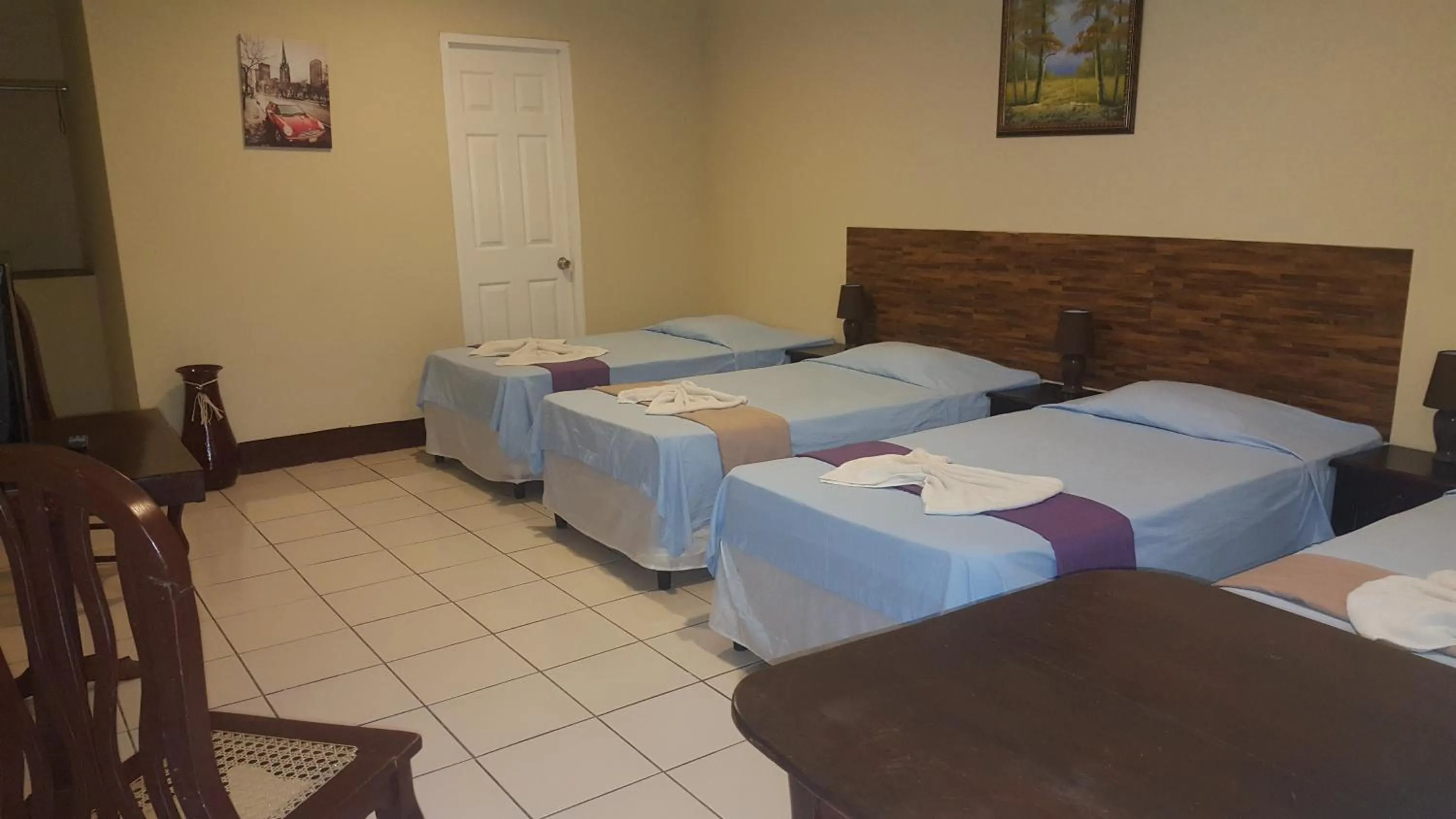 Bed in Hotel La Arboleda