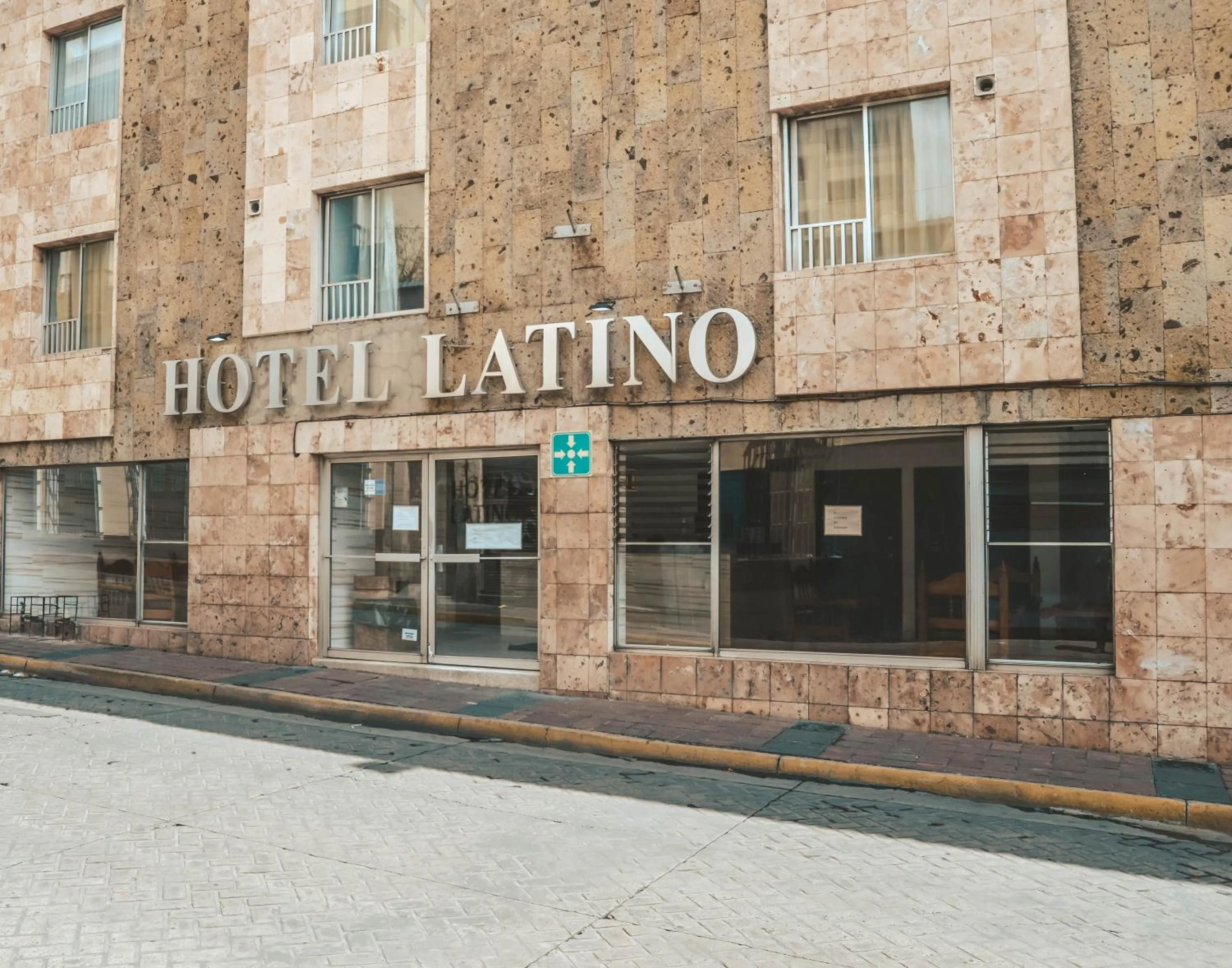 Property building in Hotel Latino