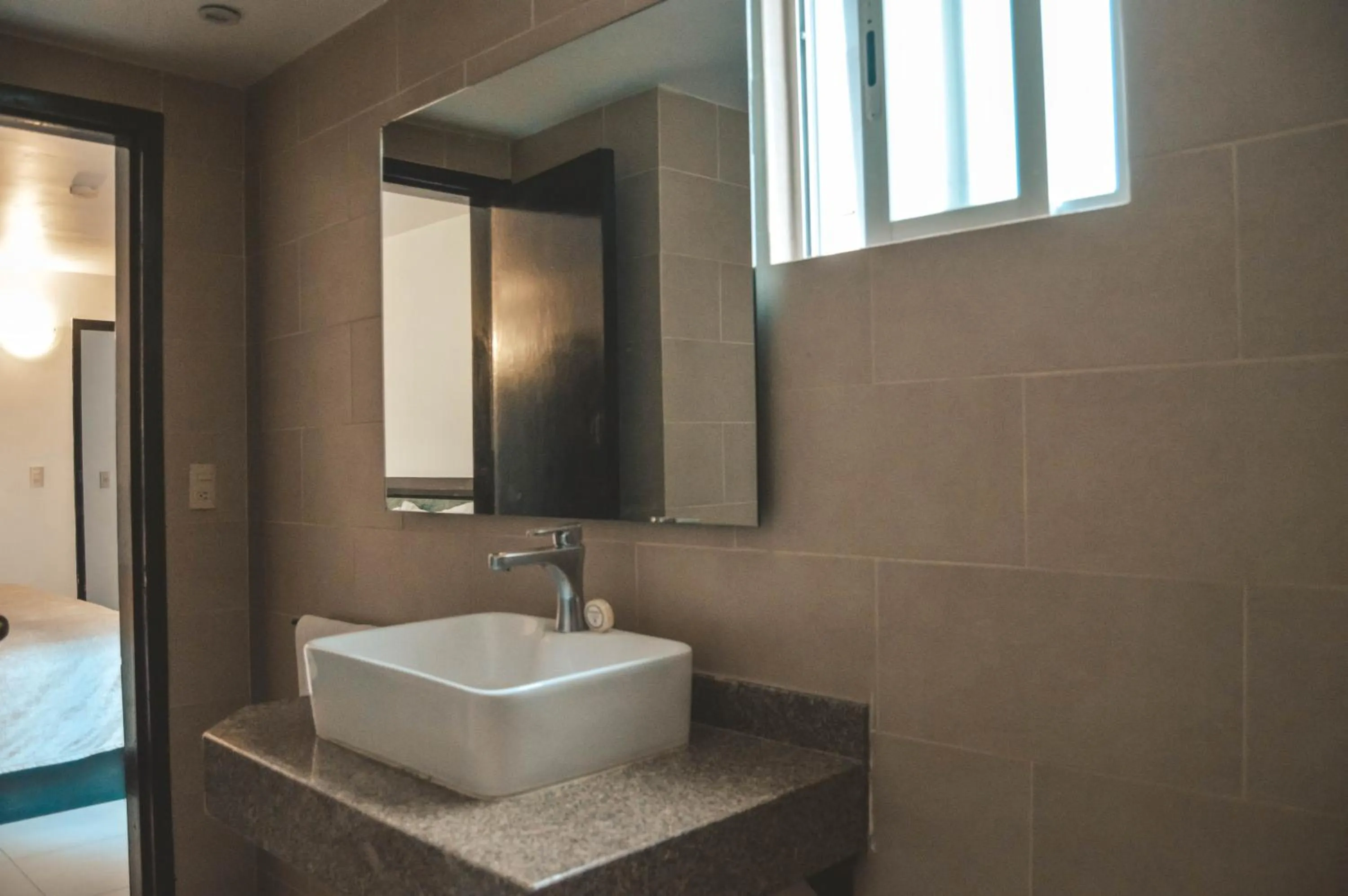 Bathroom in Hotel Latino