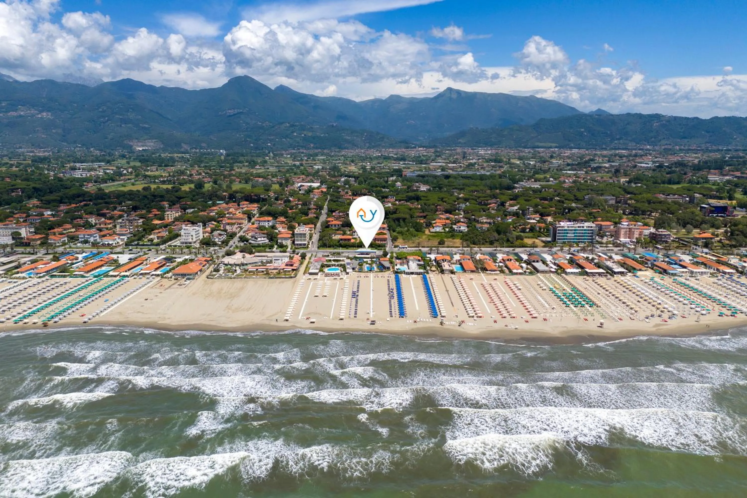 Location in La Casina Del Pescatore On the Beach - Happy Rentals