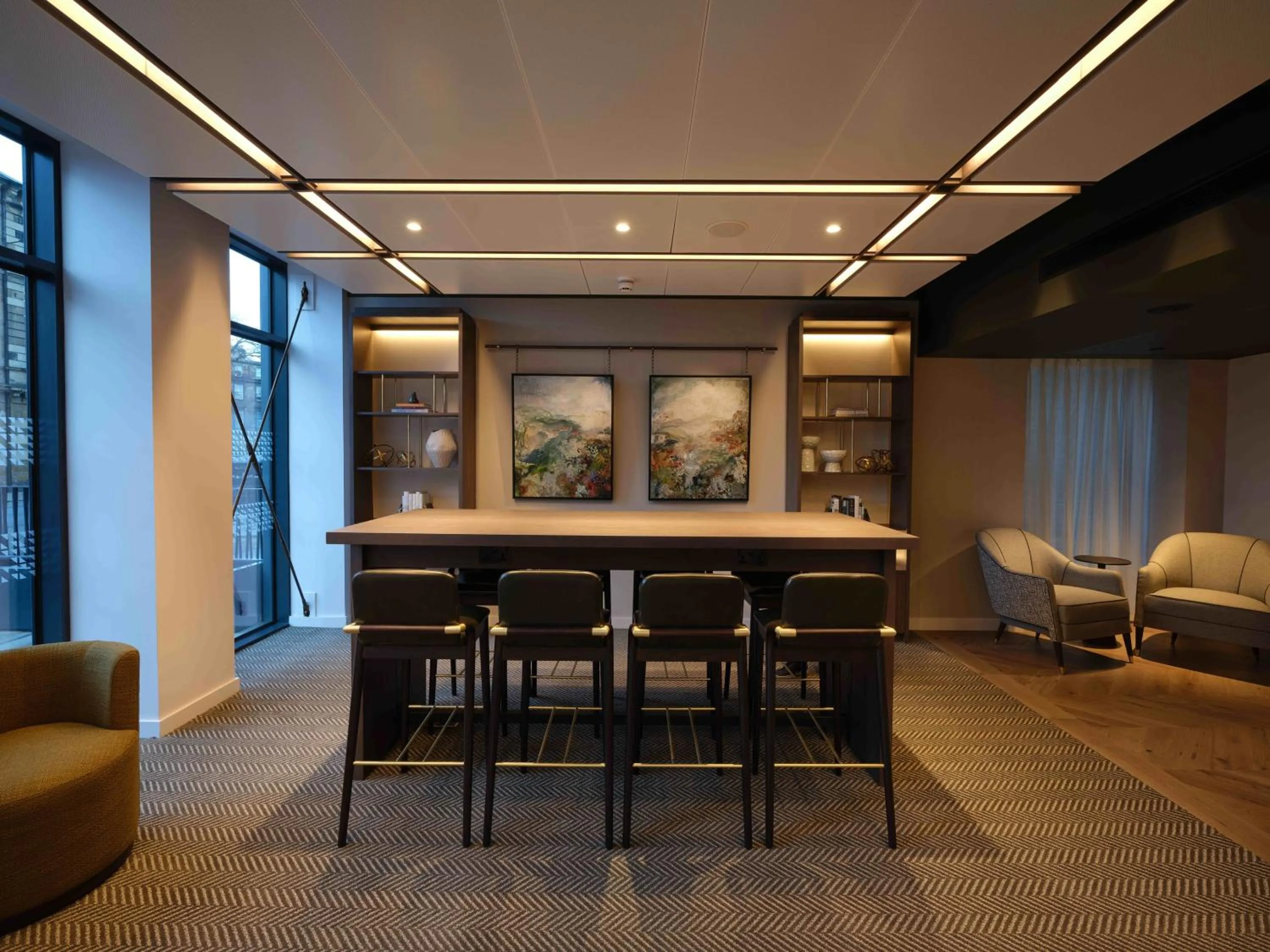 Seating area in The Resident Edinburgh