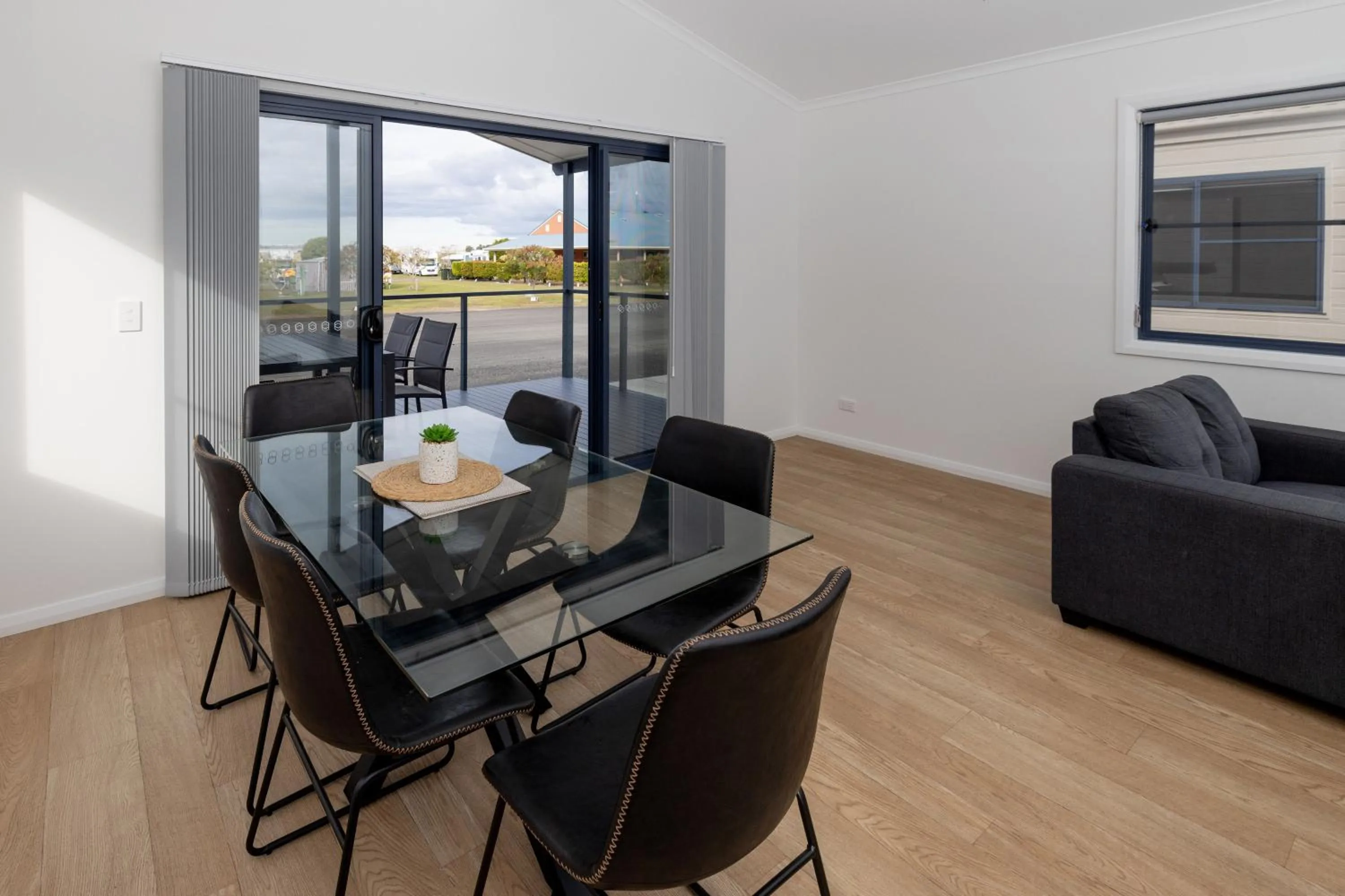 Living room in BIG4 Casino Holiday Park