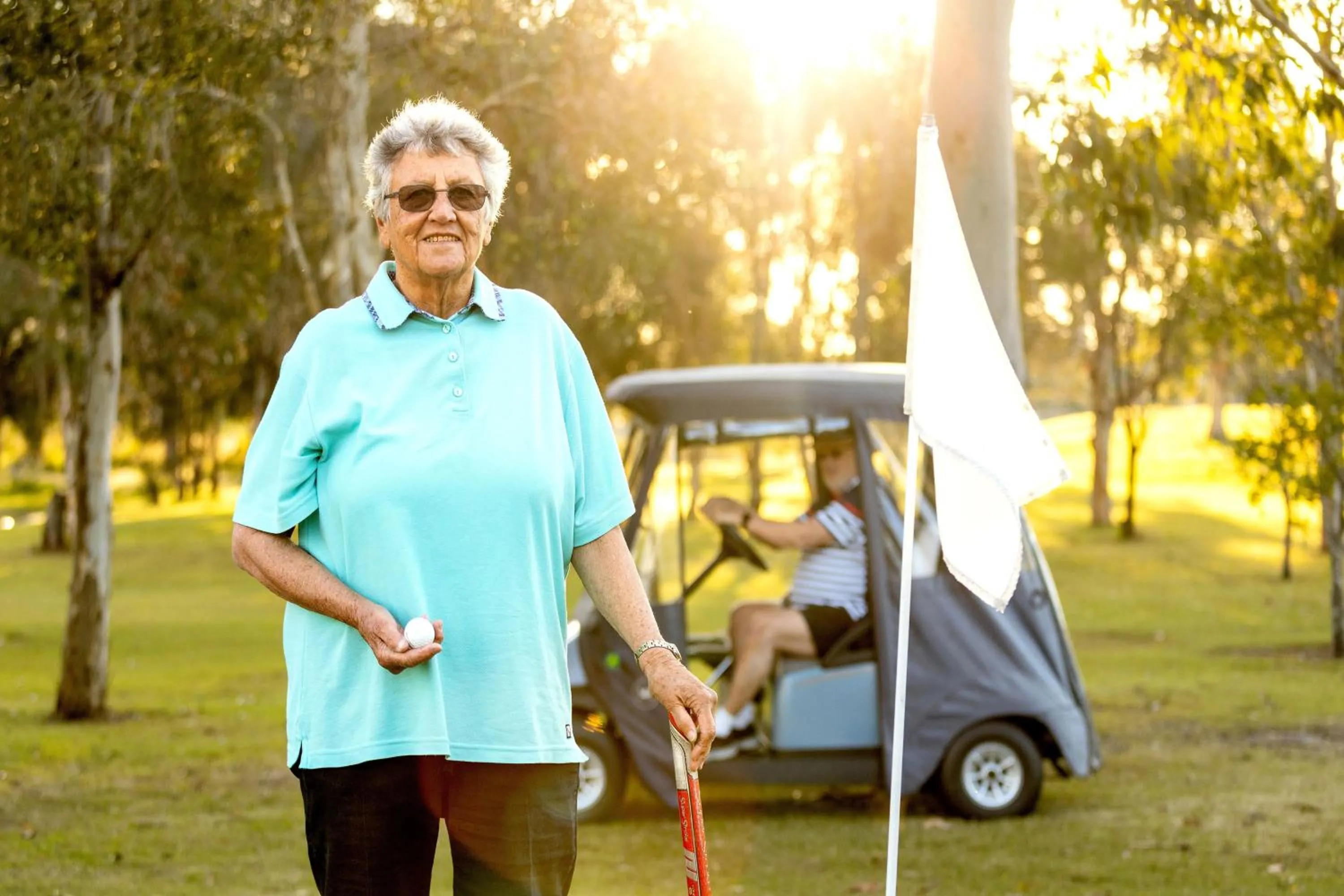 Natural landscape in BIG4 Casino Holiday Park