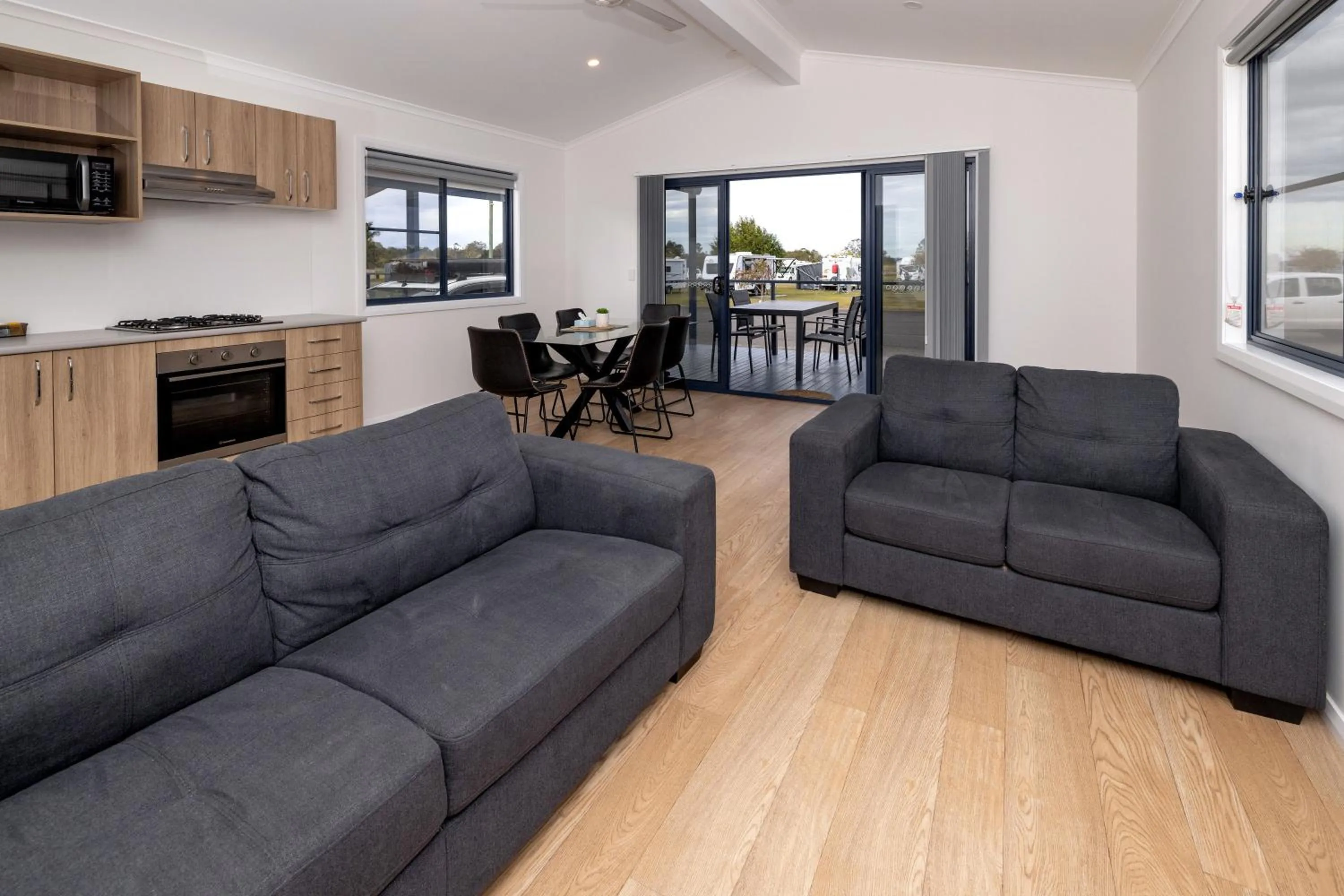 Kitchen or kitchenette in BIG4 Casino Holiday Park