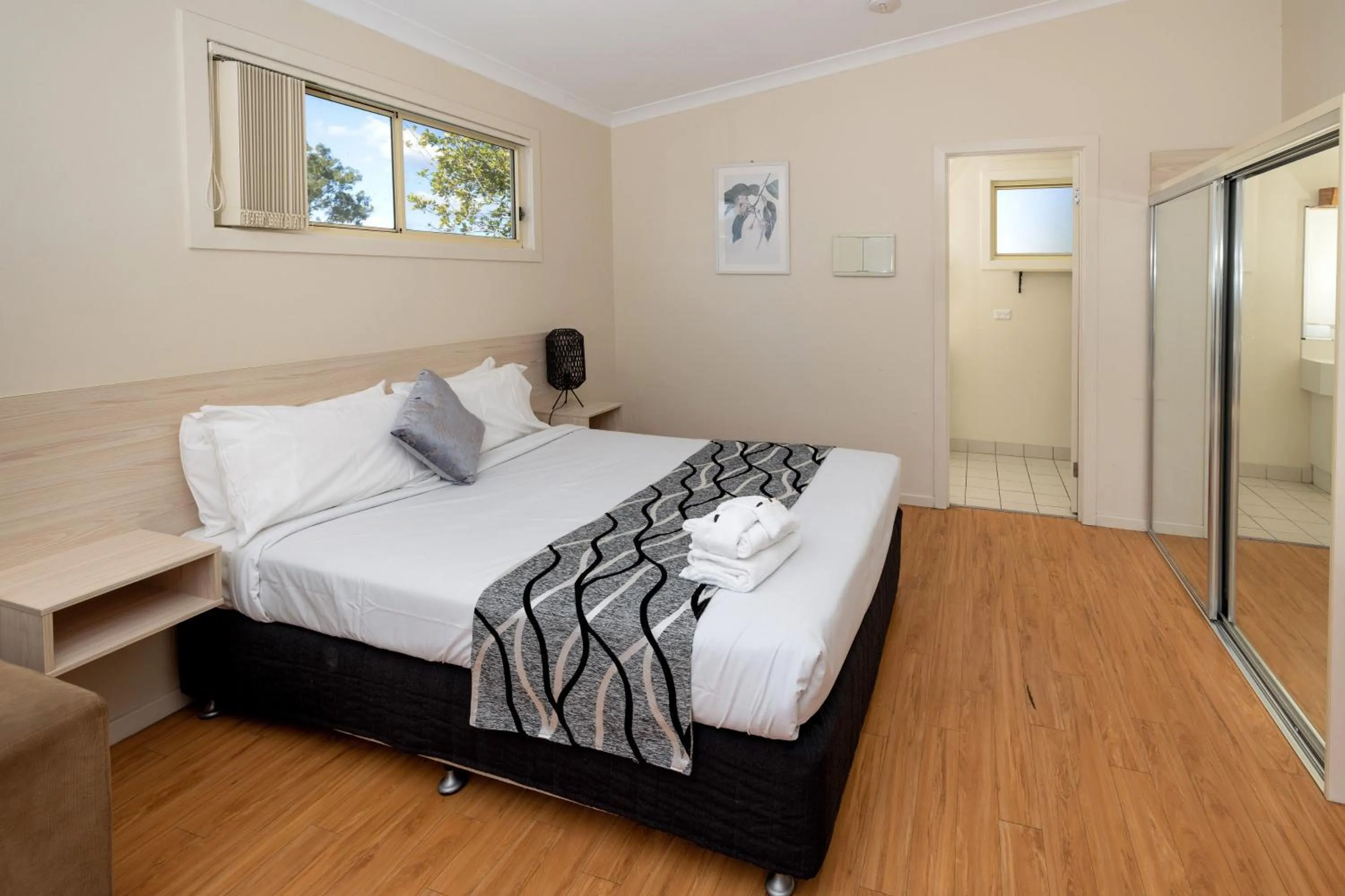 Bed in BIG4 Casino Holiday Park