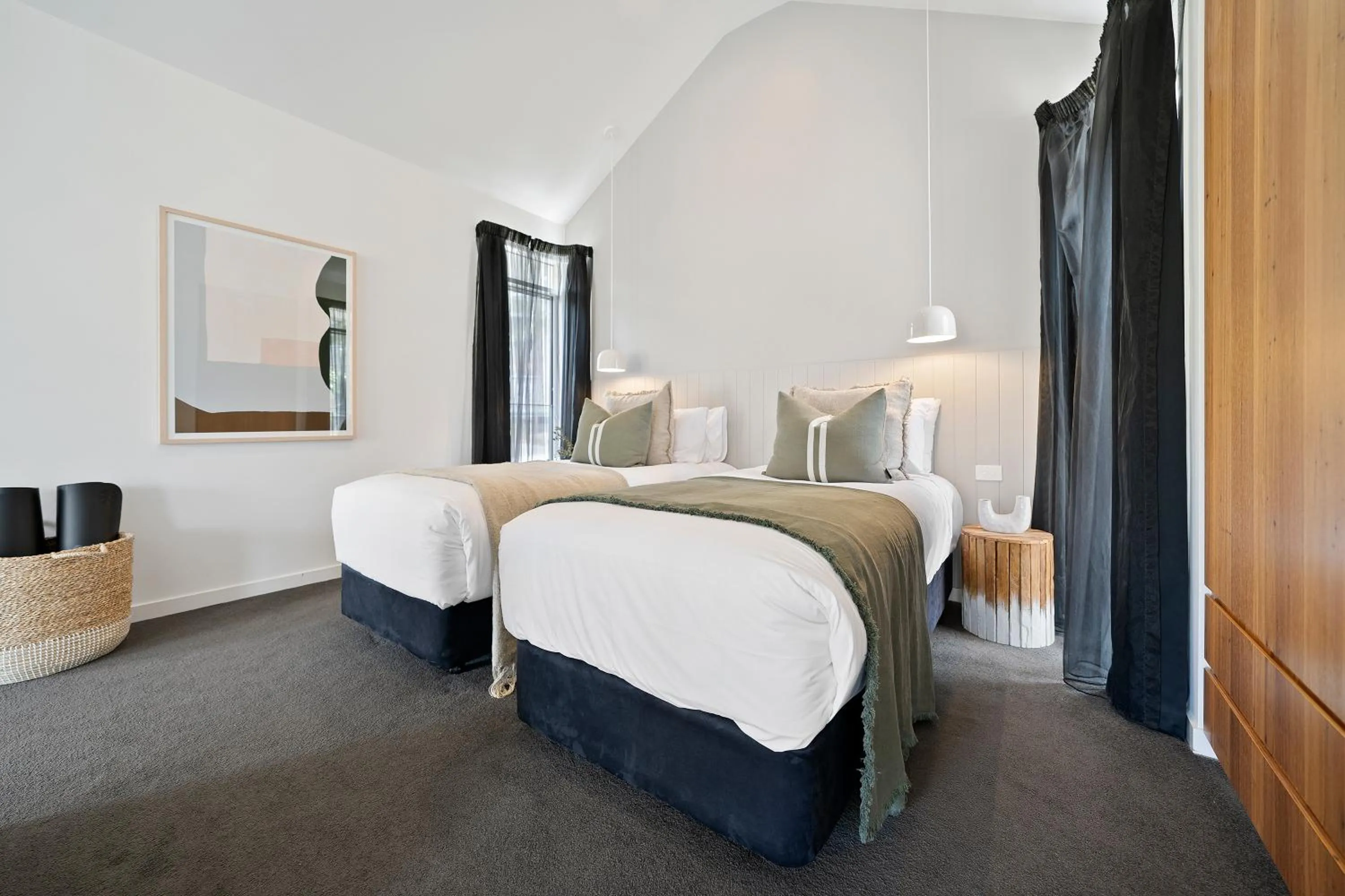 Bedroom in Hepburn Spa Retreat