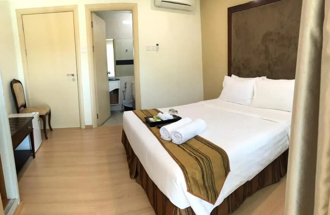 Bed in The Capital Residence Suites