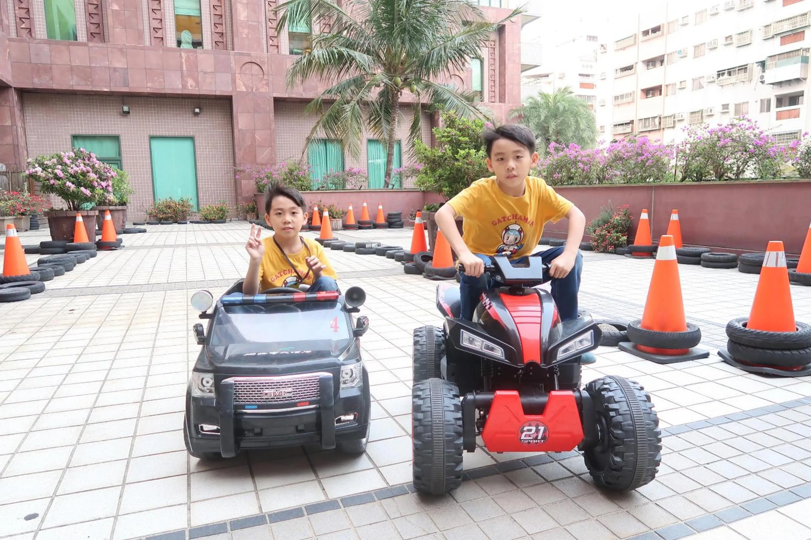 children in Formosan Naruwan Hotel