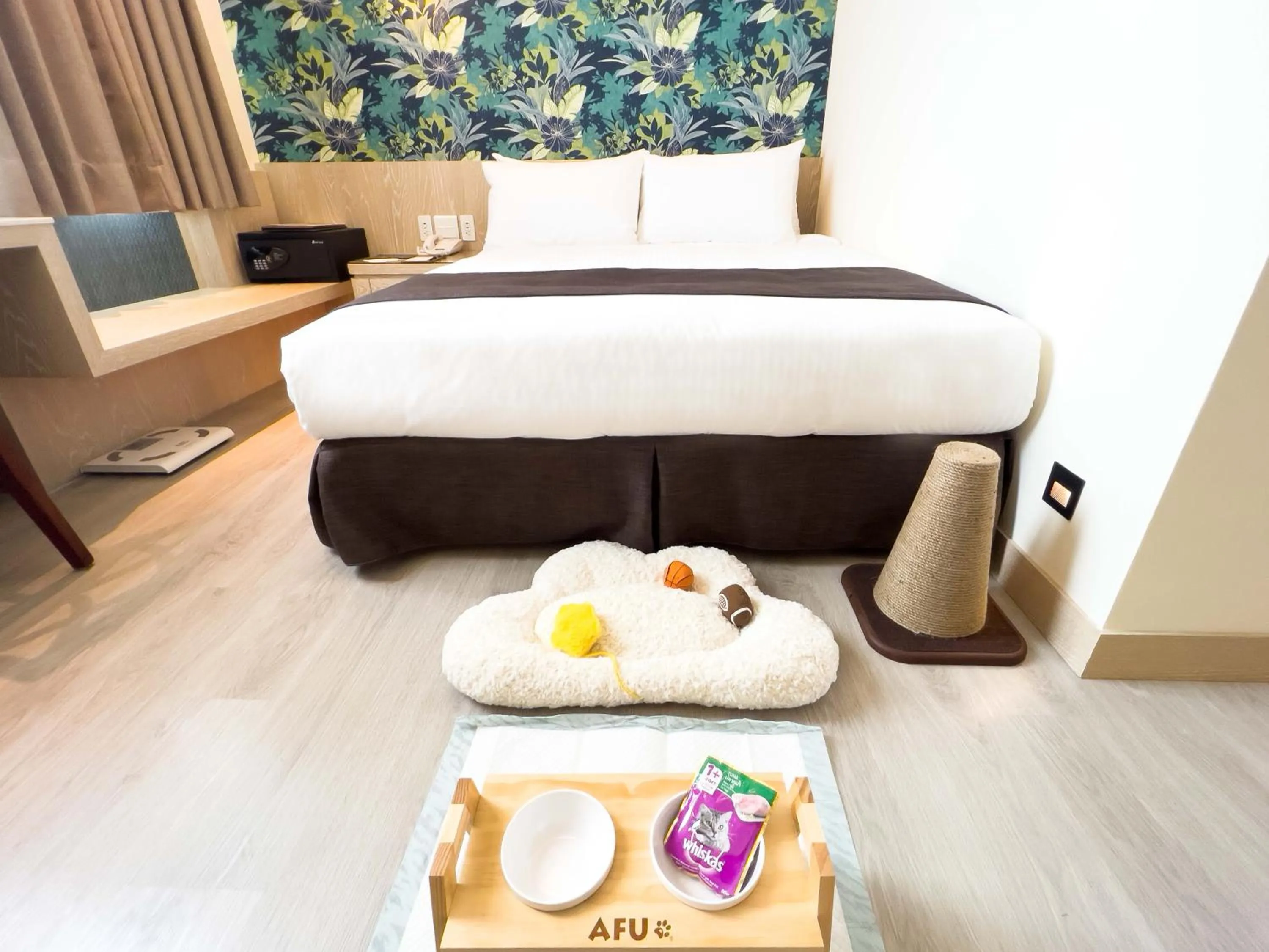 Bed in Formosan Naruwan Hotel