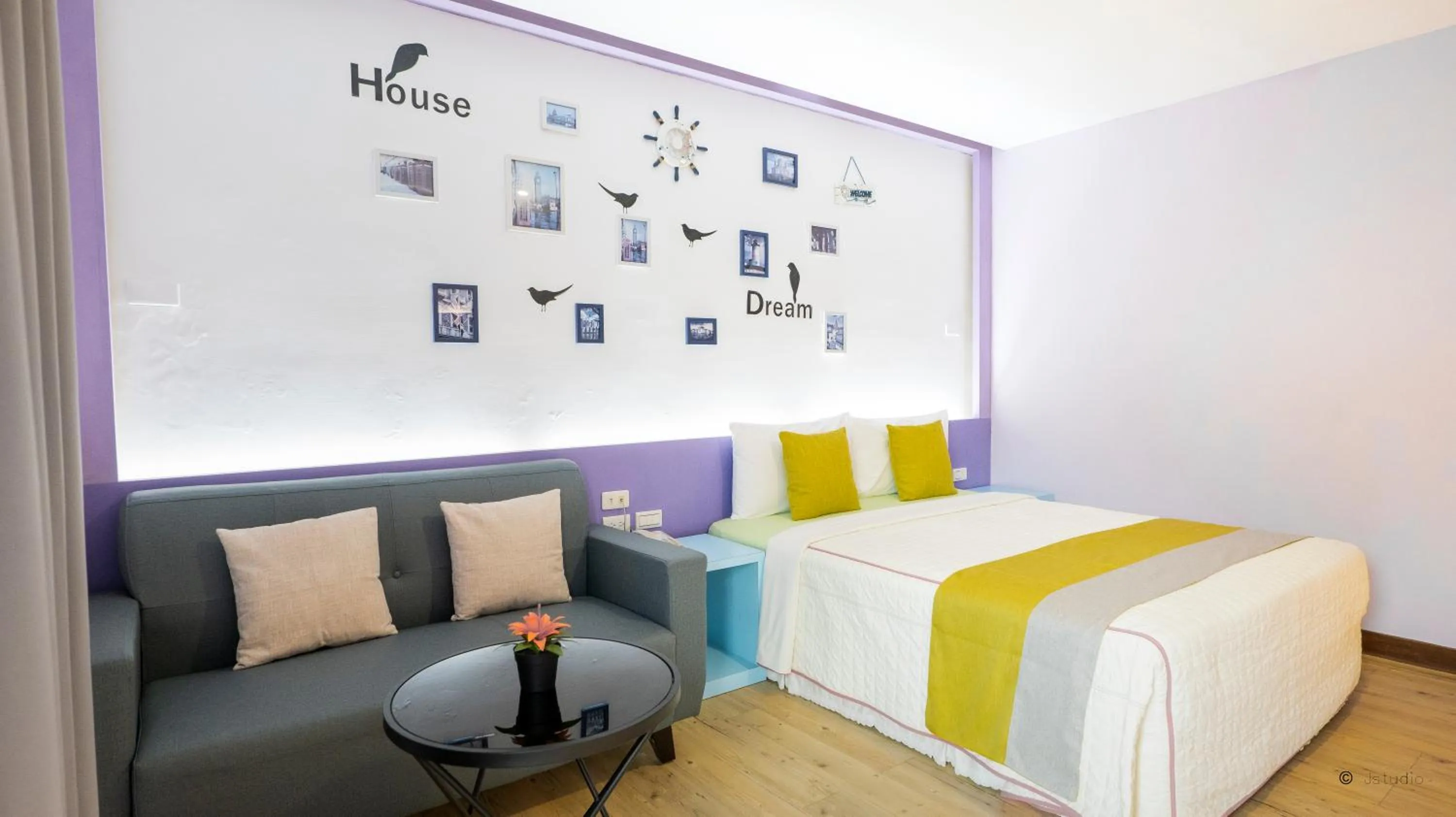 Bedroom, Bed in Ocean Star B&B