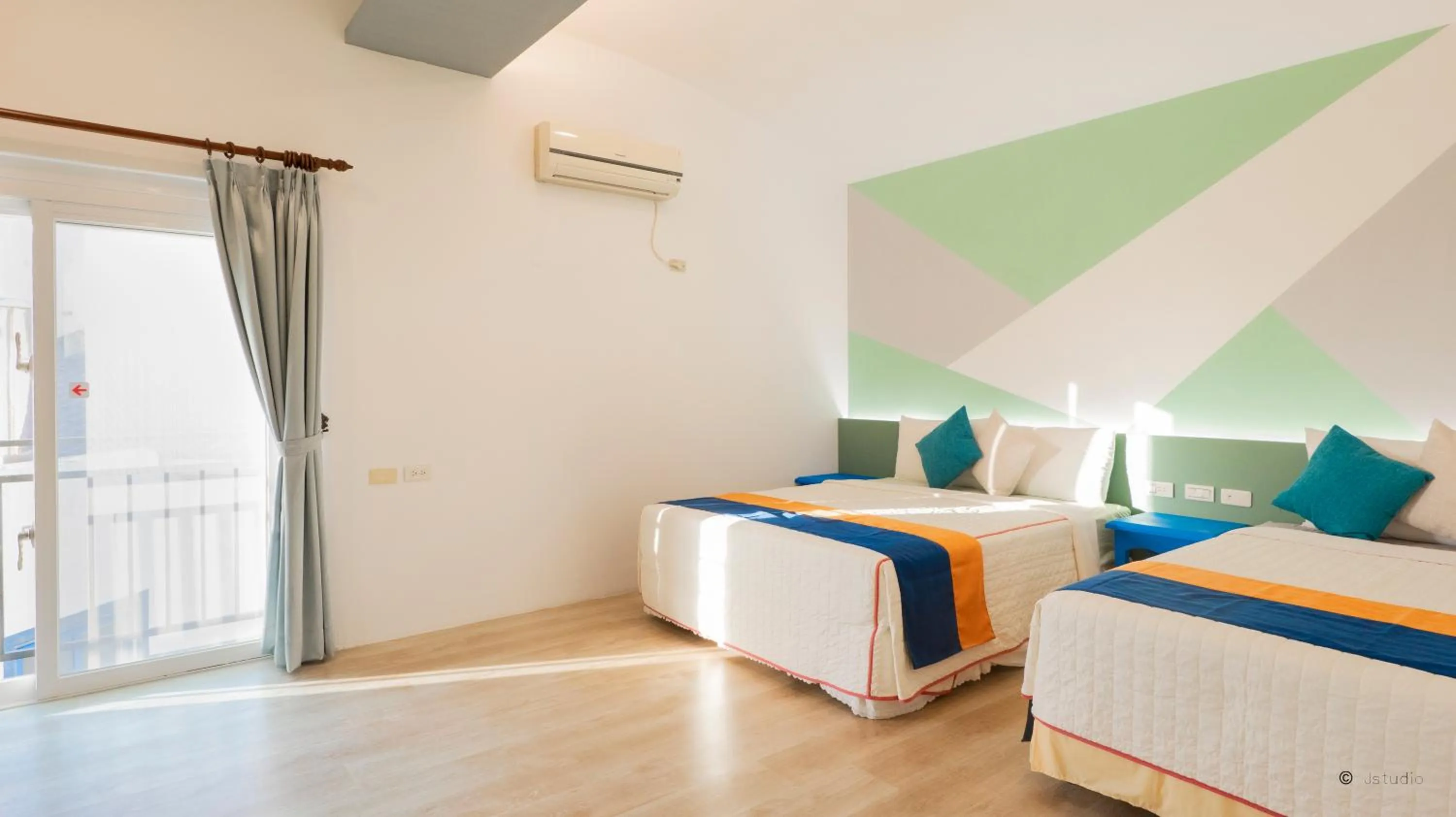 Bedroom, Bed in Ocean Star B&B