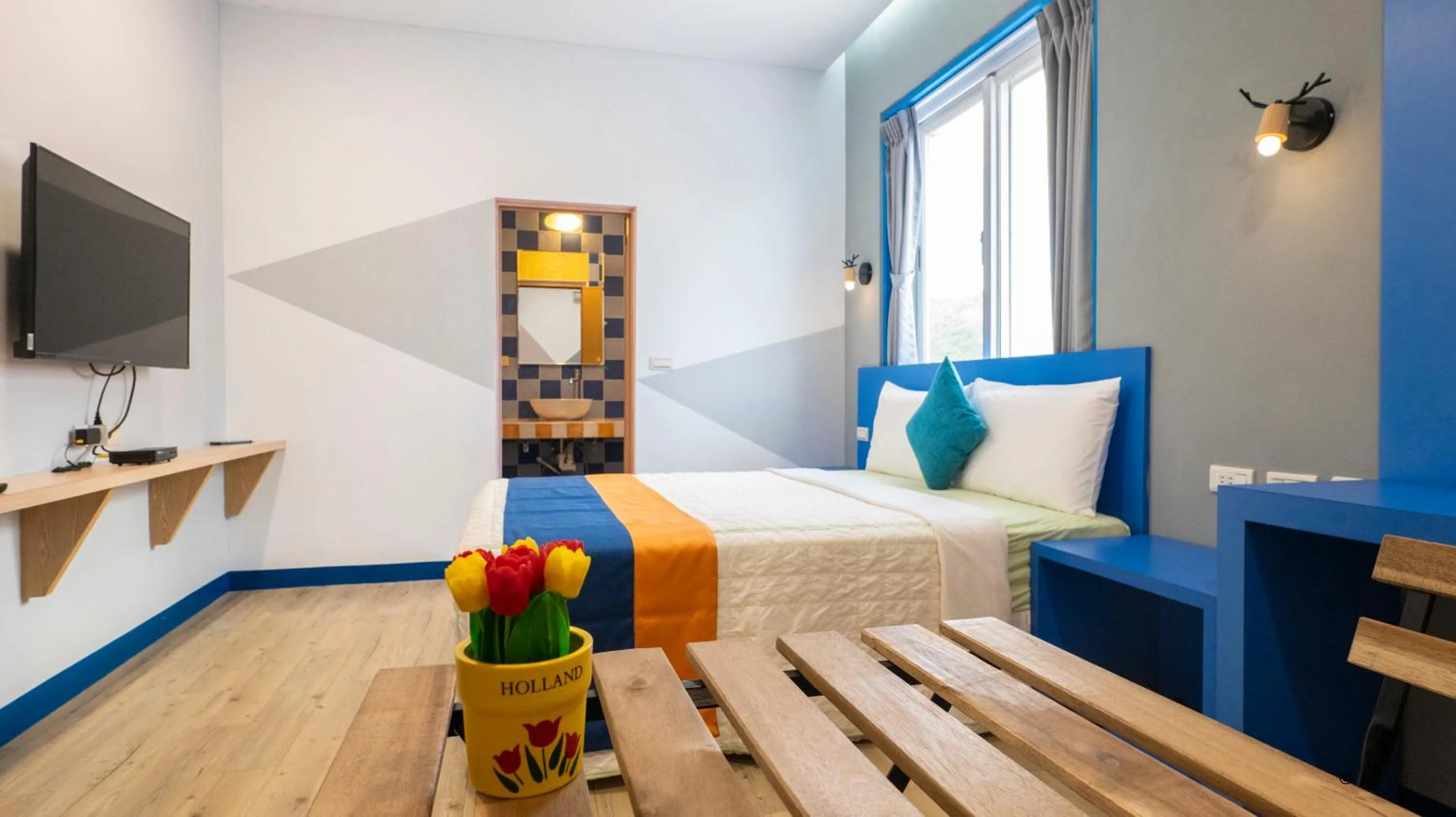 Bedroom, Bed in Ocean Star B&B