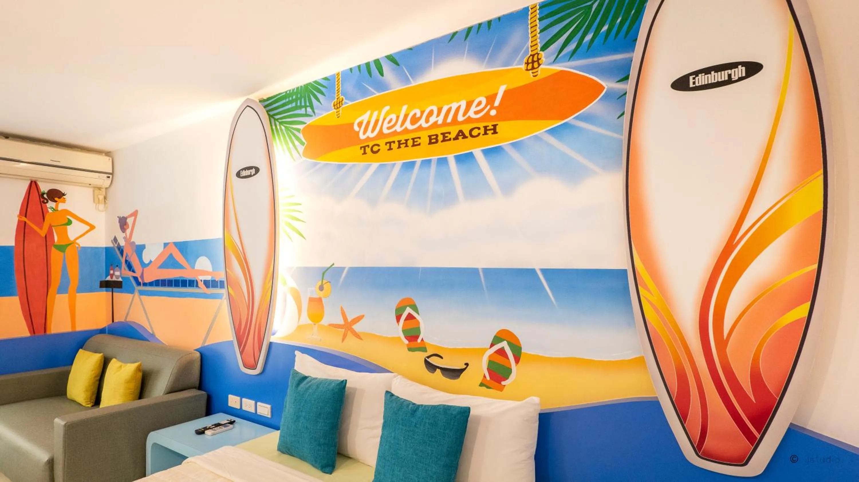 Bedroom in Ocean Star B&B