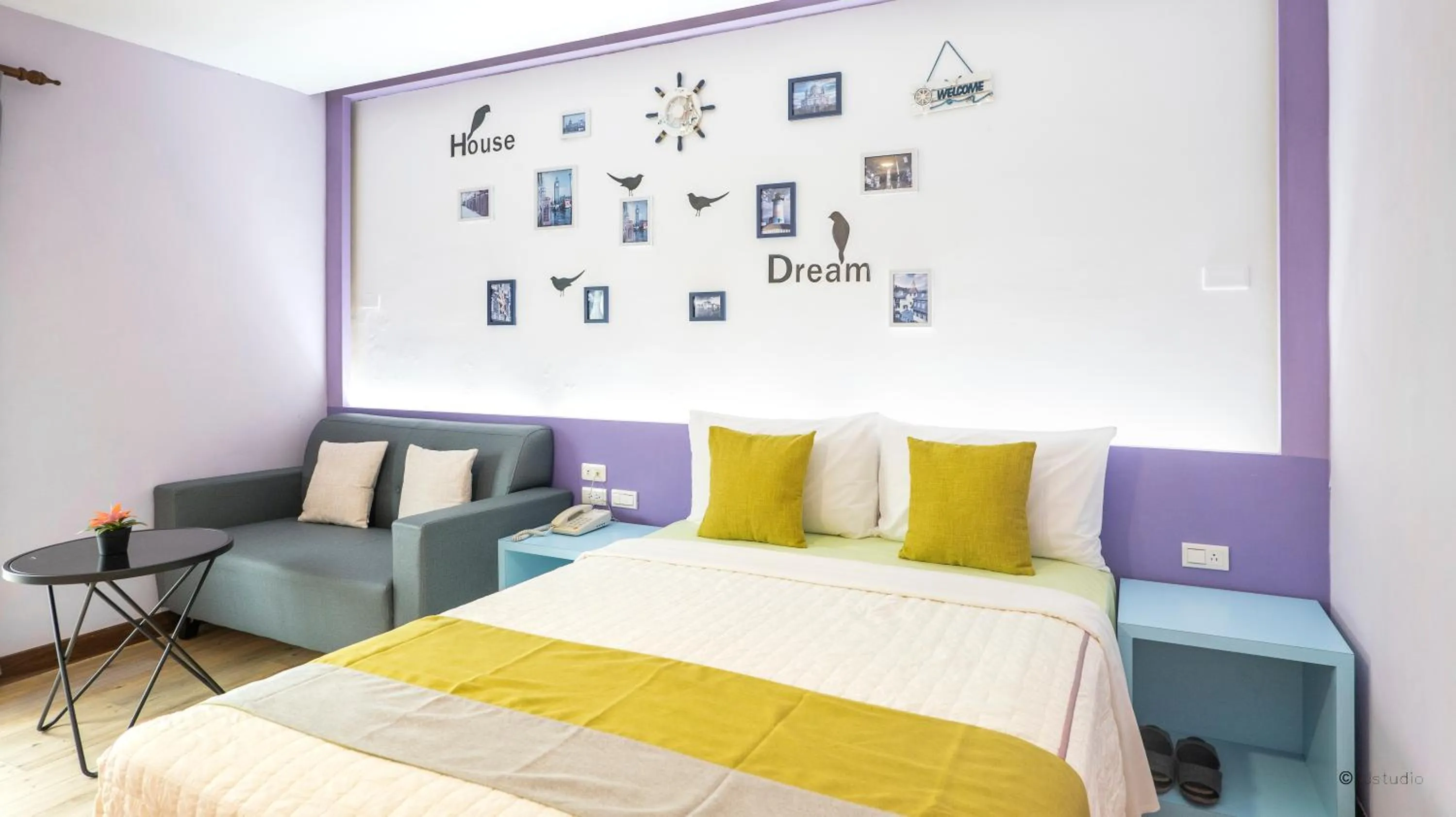 Bedroom, Bed in Ocean Star B&B