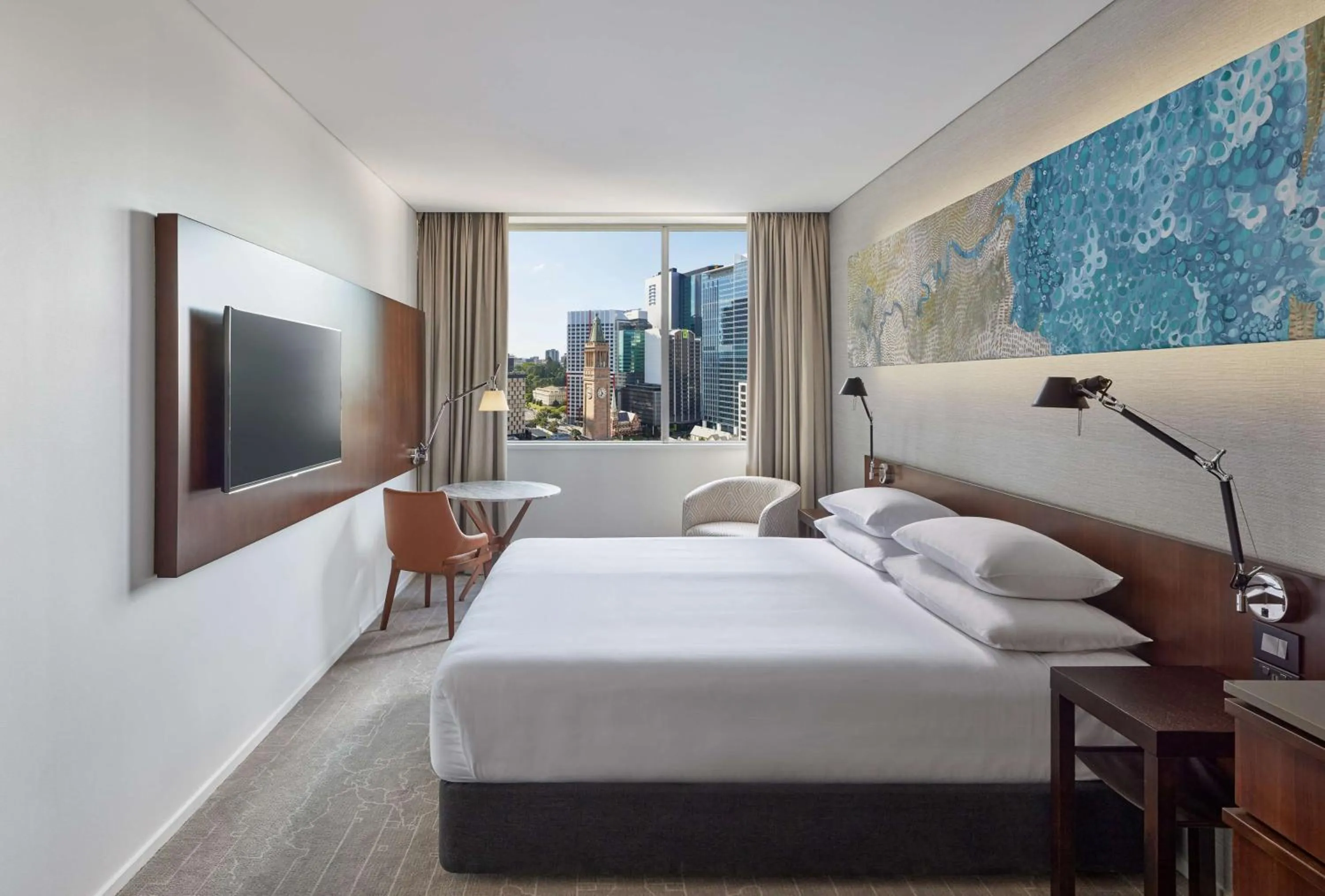 Bedroom, Bed in Hyatt Regency Brisbane