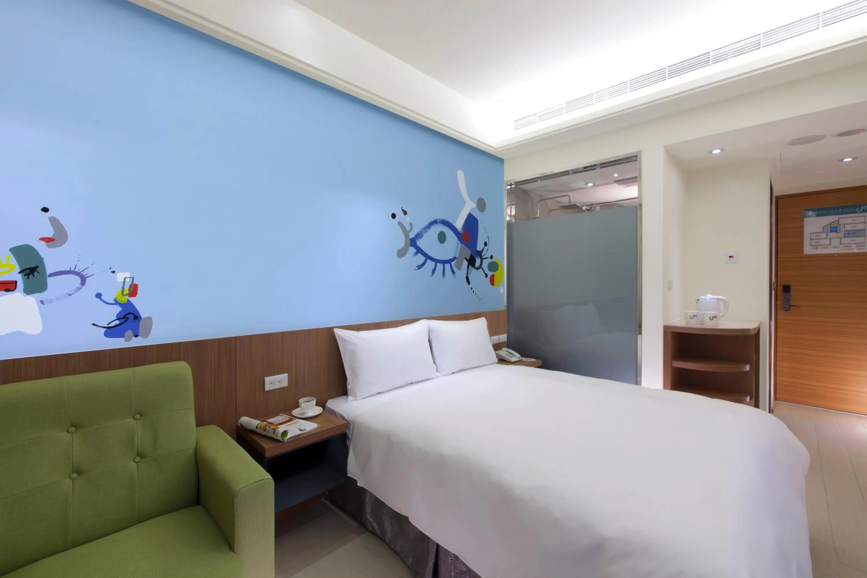 Photo of the whole room, Bed in Hotel MU