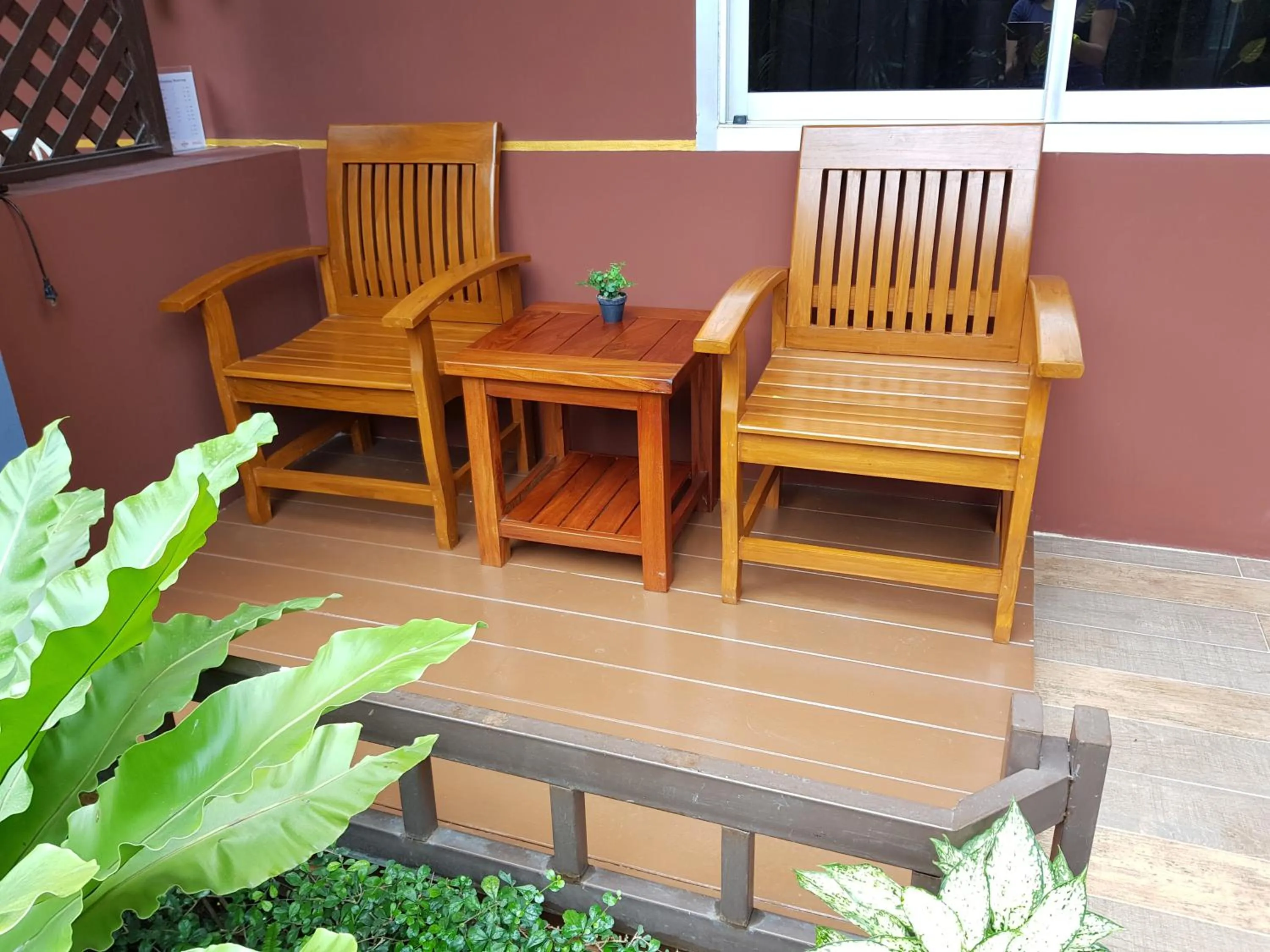 Balcony/Terrace in Baan Baimai Boutique Room