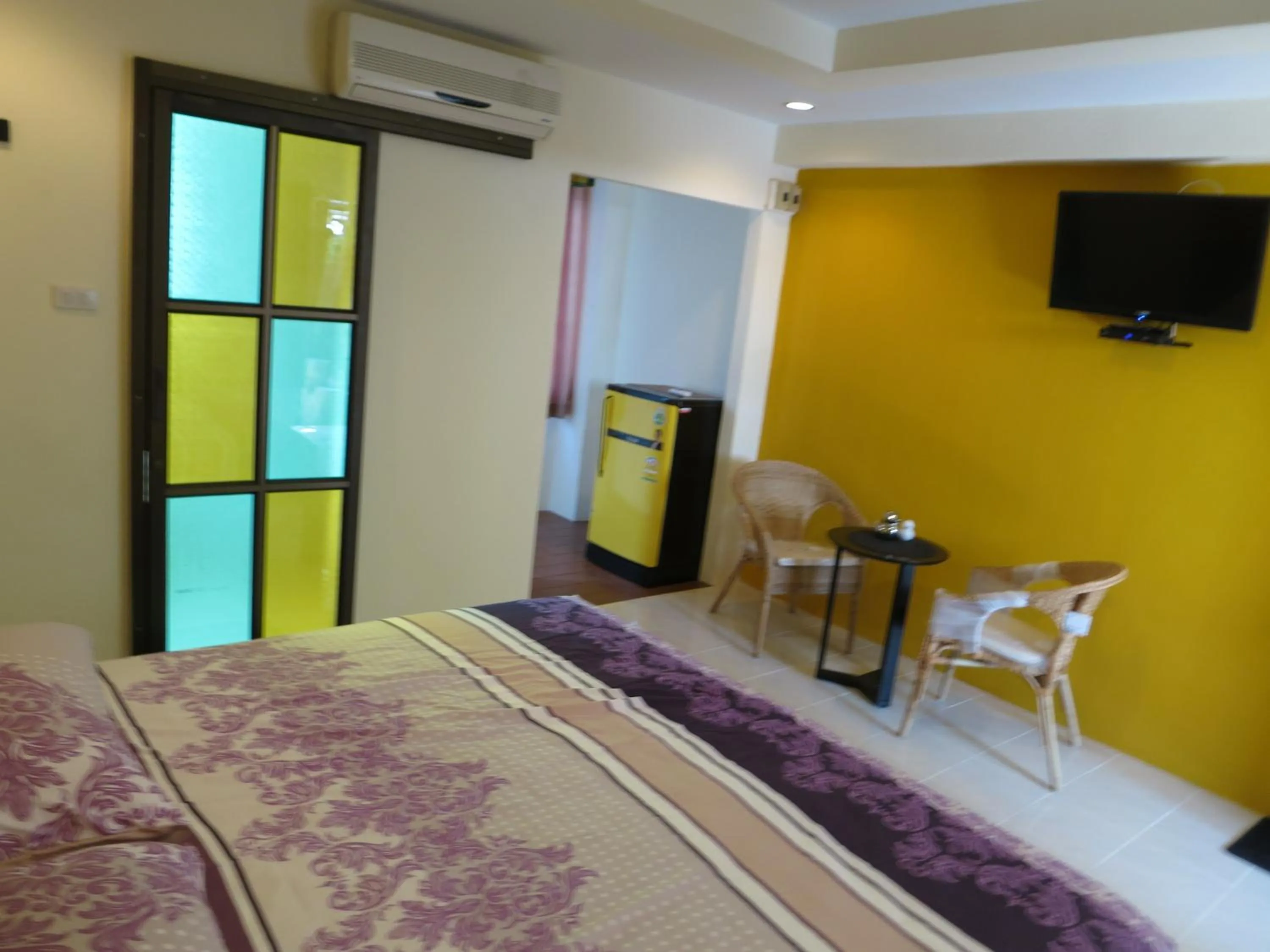 Decorative detail, Bed in Baan Baimai Boutique Room