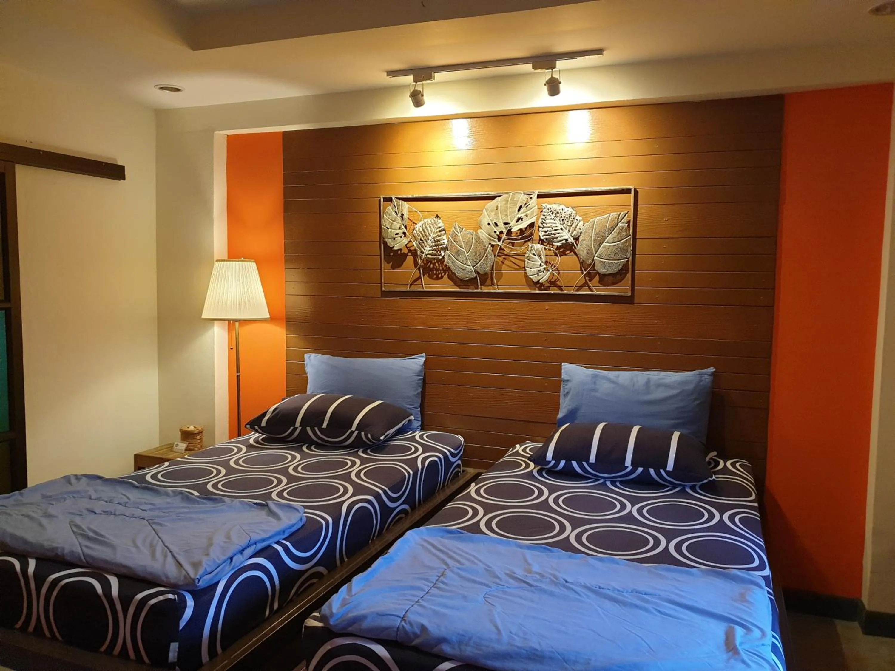 Bed in Baan Baimai Boutique Room