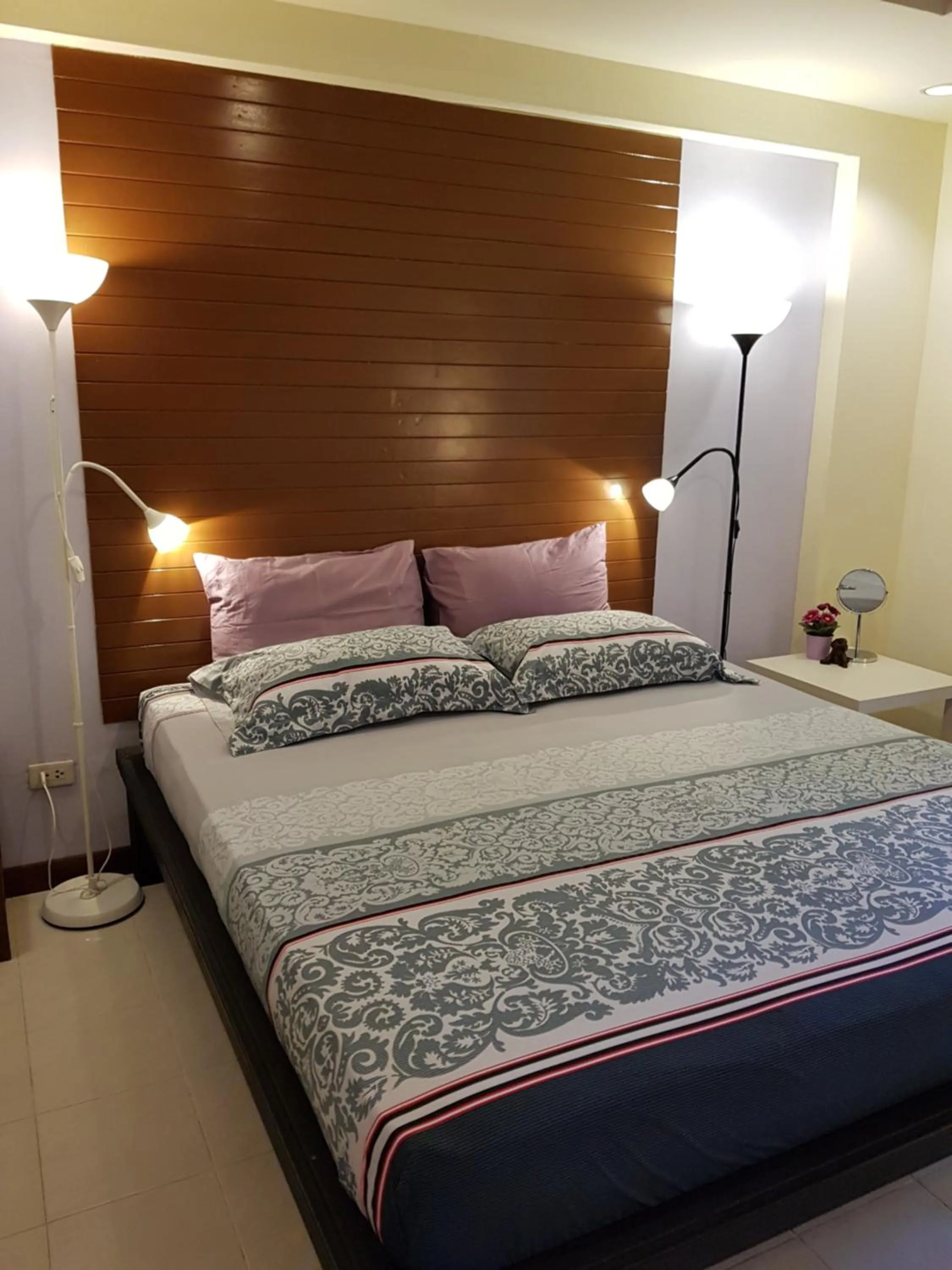 Bed in Baan Baimai Boutique Room