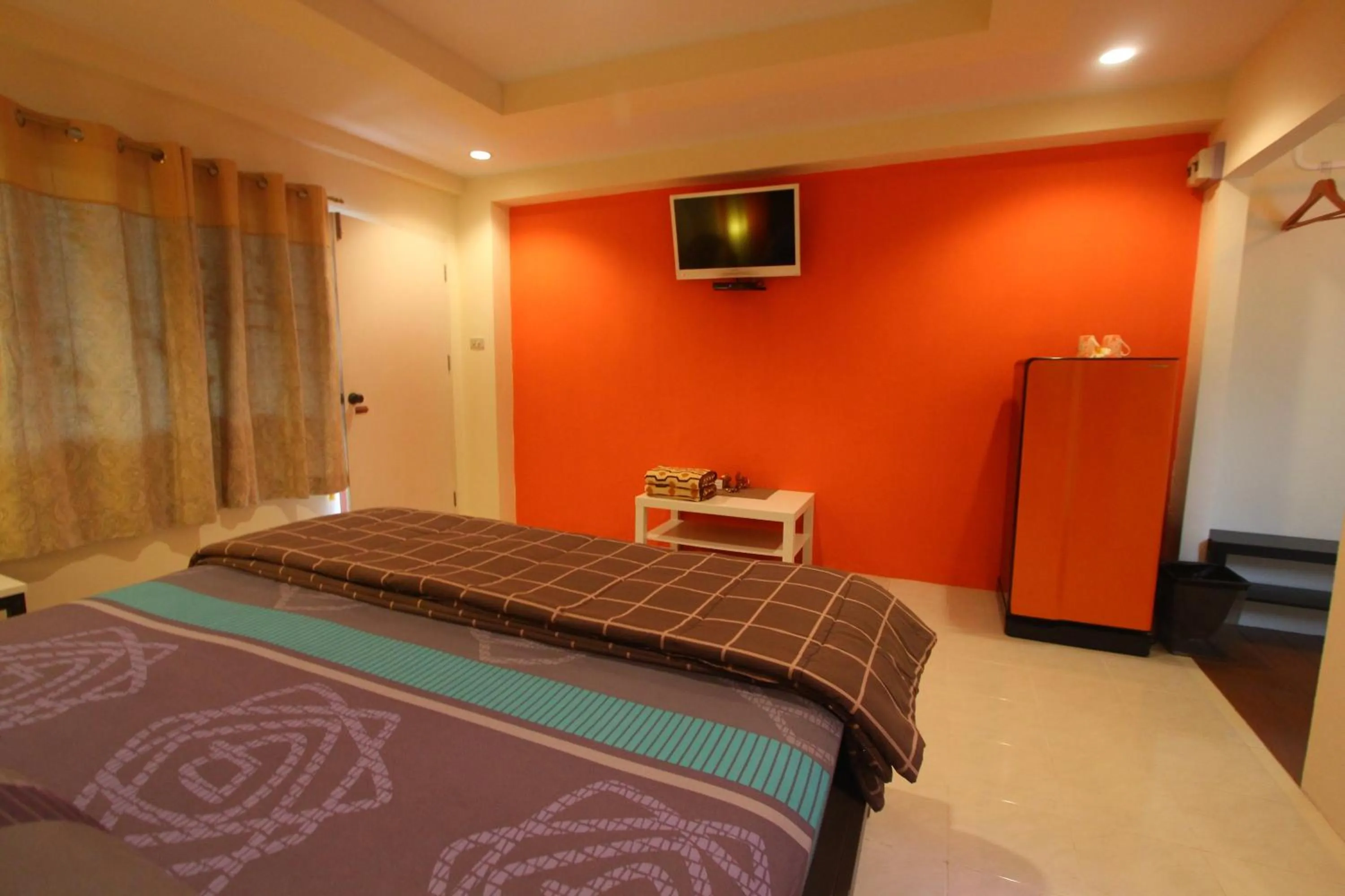 Decorative detail, Bed in Baan Baimai Boutique Room